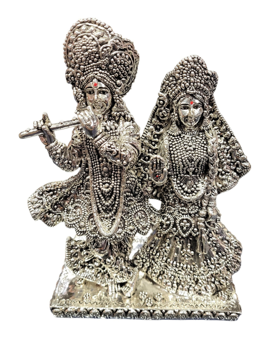 BEAUTIFULLY CARVED RADHA KRISHNA