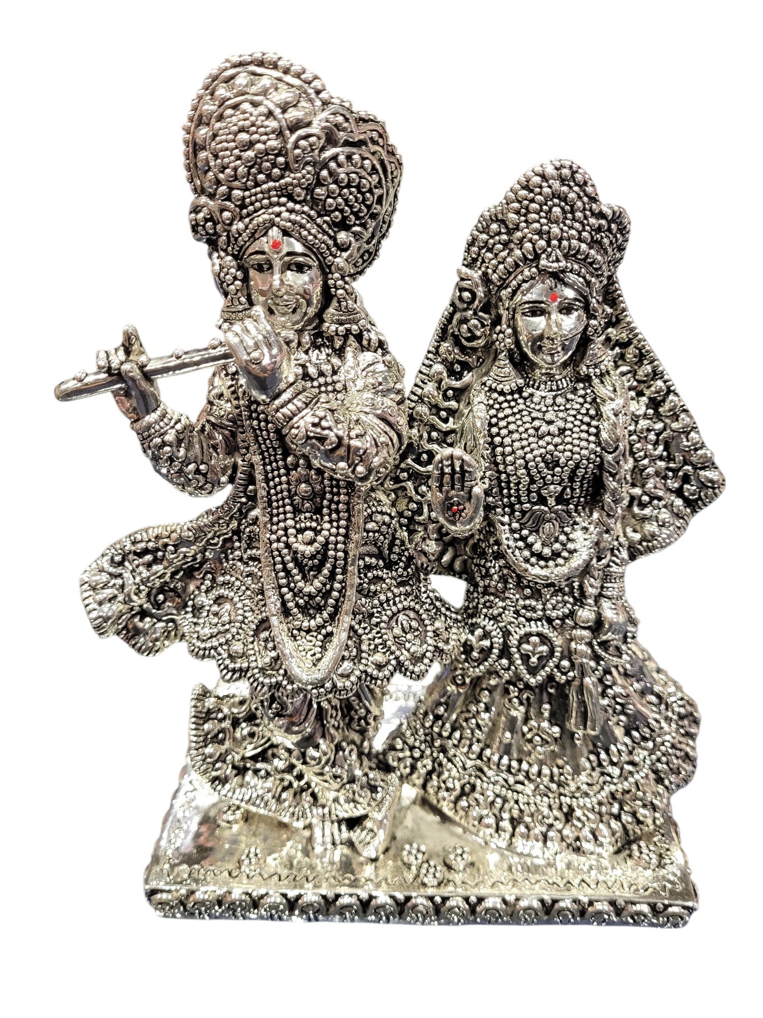 BEAUTIFULLY CARVED RADHA KRISHNA