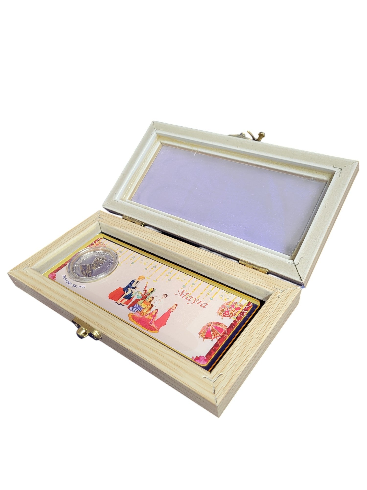 MAYARA ENVELOPE WITH WOOD BOX