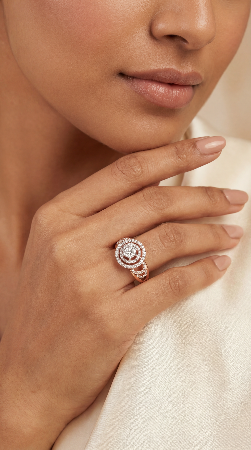 RING -LADIES -ROSEGOLD-(3)