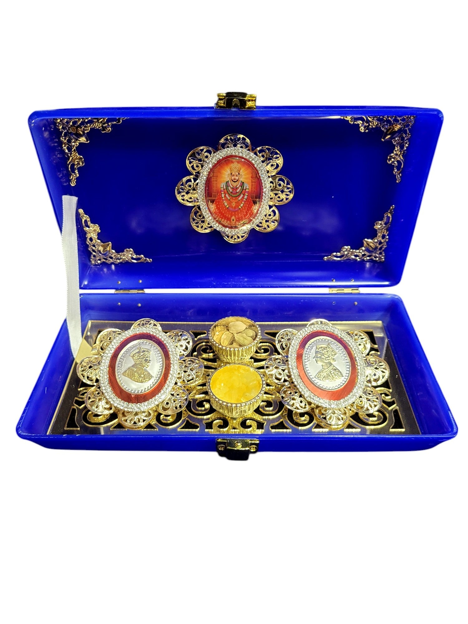 2 MINI OVAL COIN SET IN PURSE KHATUSHYAM