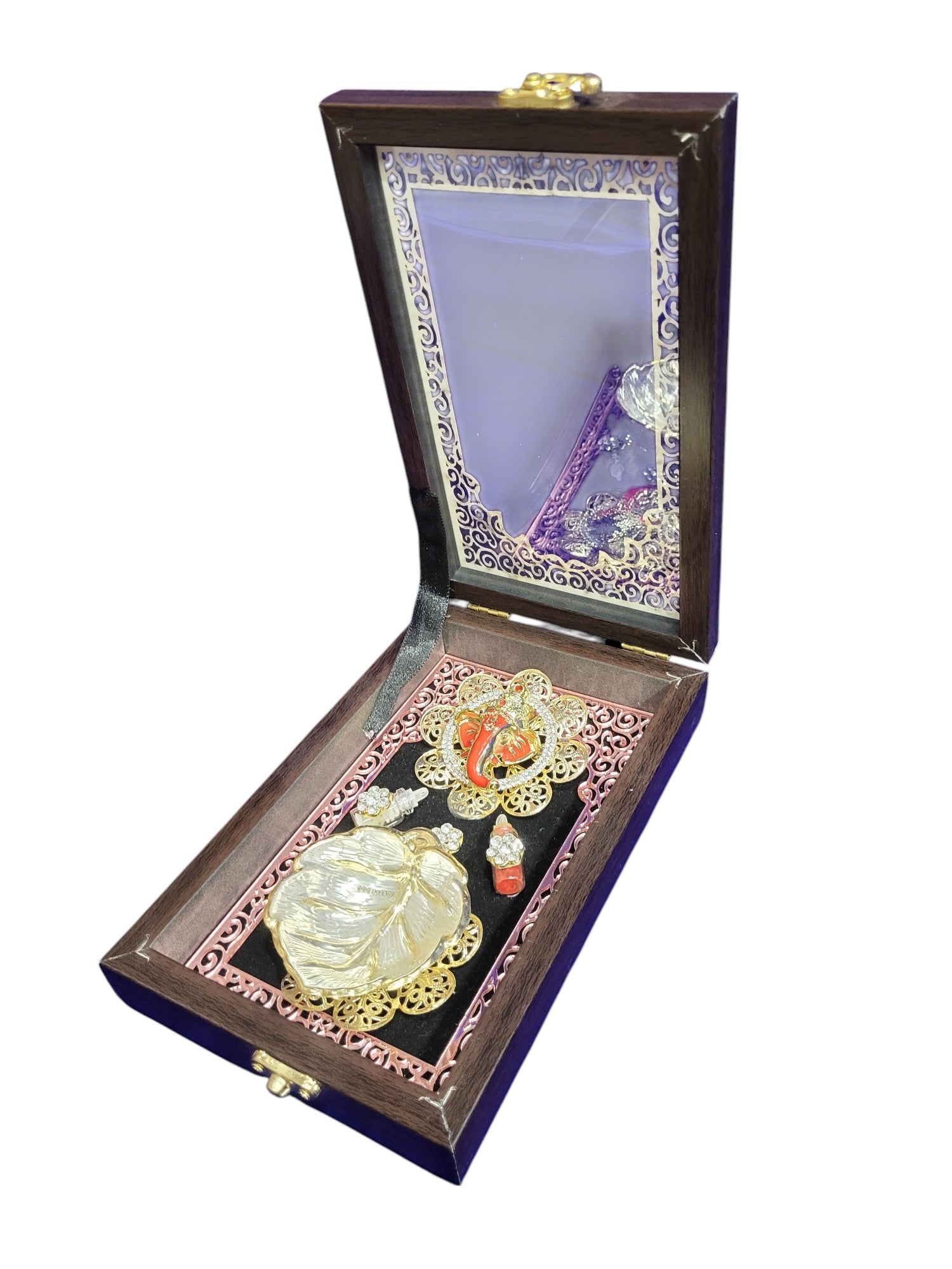 BOWL SET WITH GANESHA IN NEW MOLDING BOX