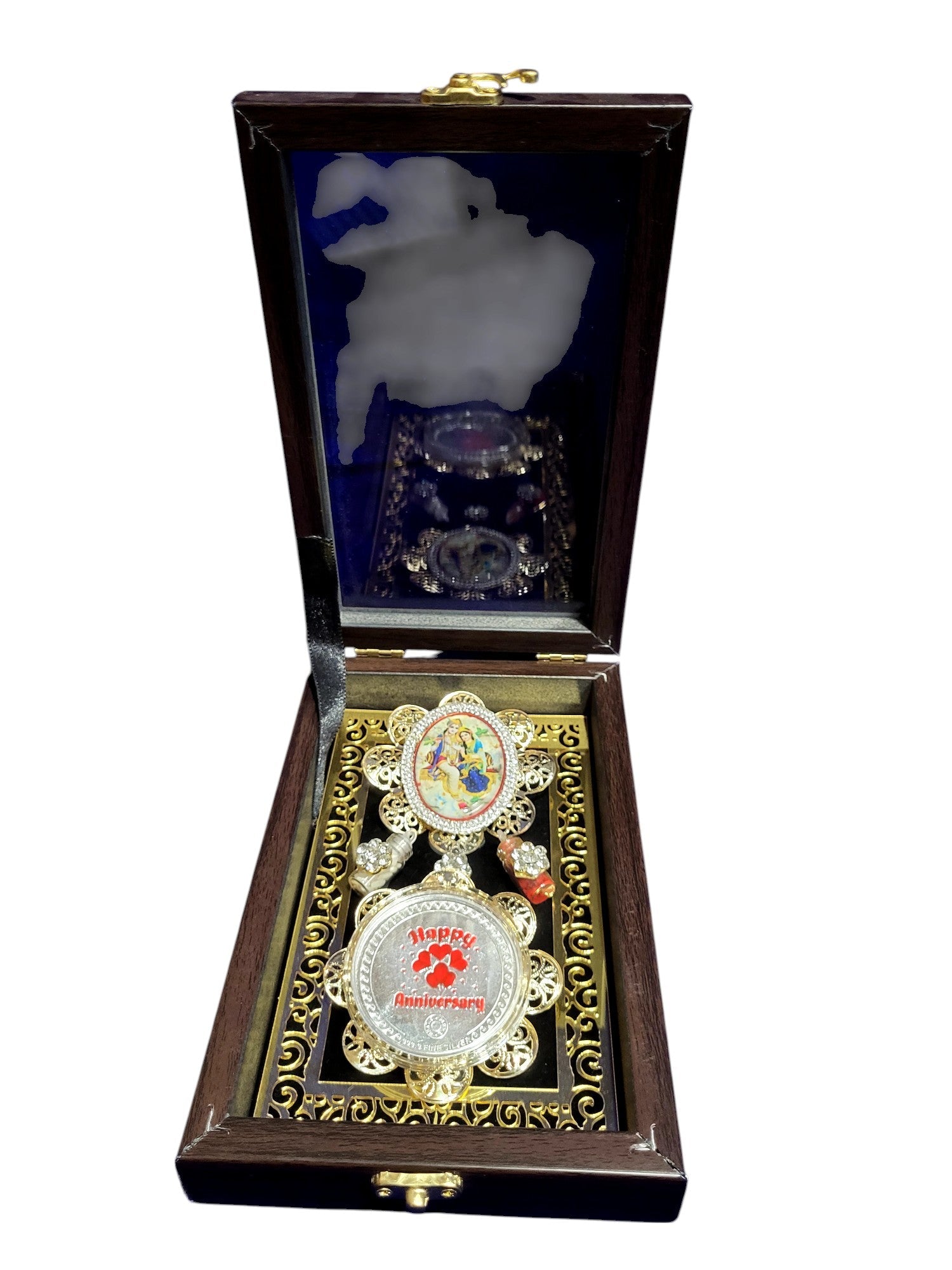 COLOUR HAPPY ANNIVERSARY COIN SET IN NEW MOLDING BOX RK