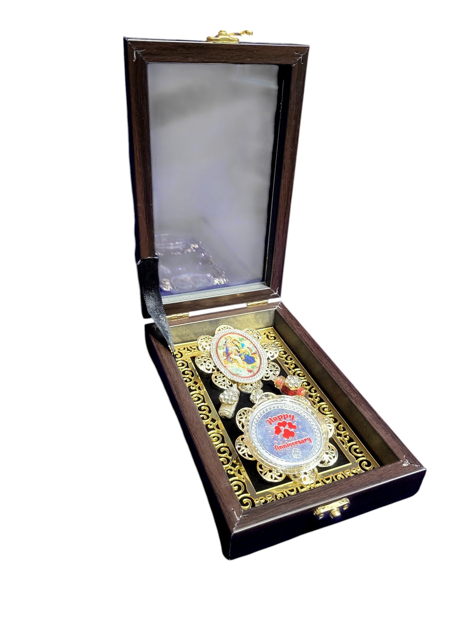 COLOUR HAPPY ANNIVERSARY COIN SET IN NEW MOLDING BOX RK