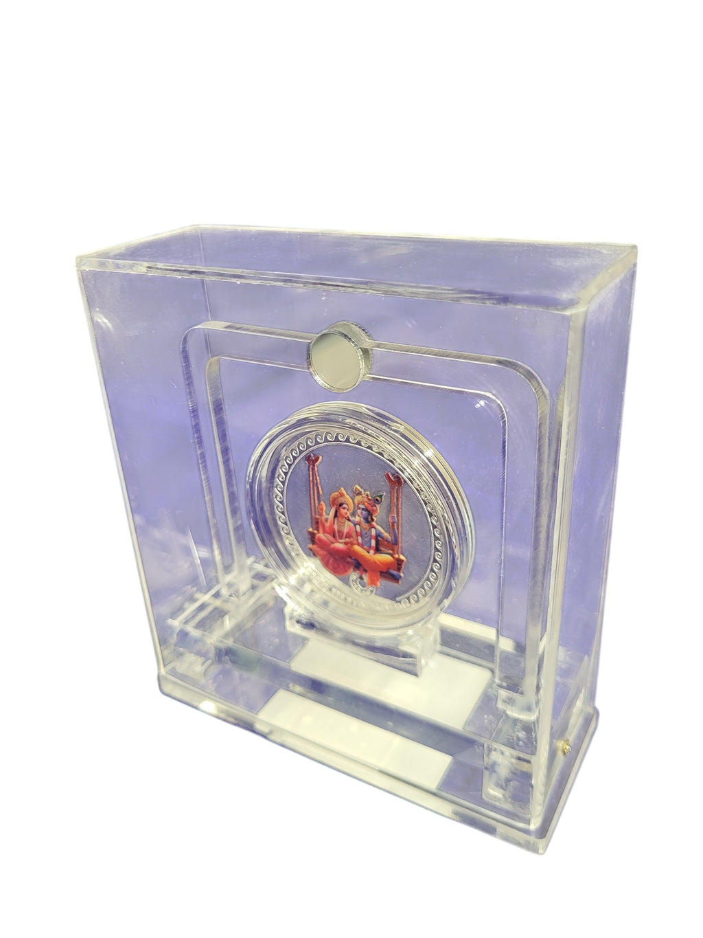 COLOUR COIN TROPHY SET IN ACRYLIC BOX RK