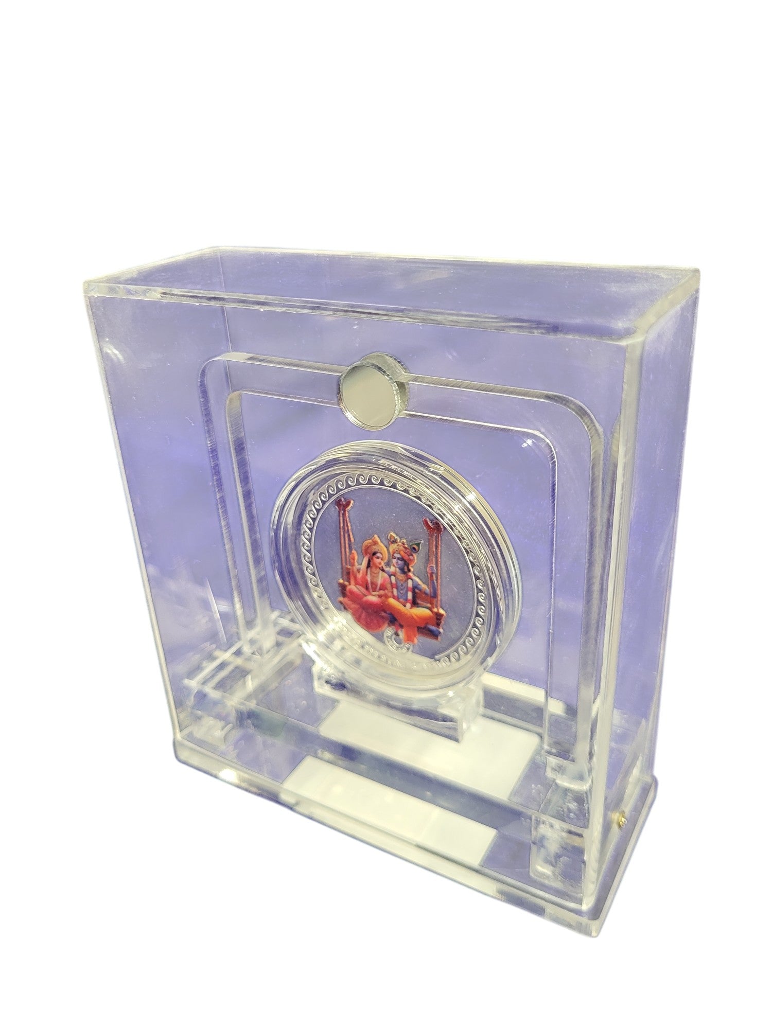 COLOUR COIN TROPHY SET IN ACRYLIC BOX RK
