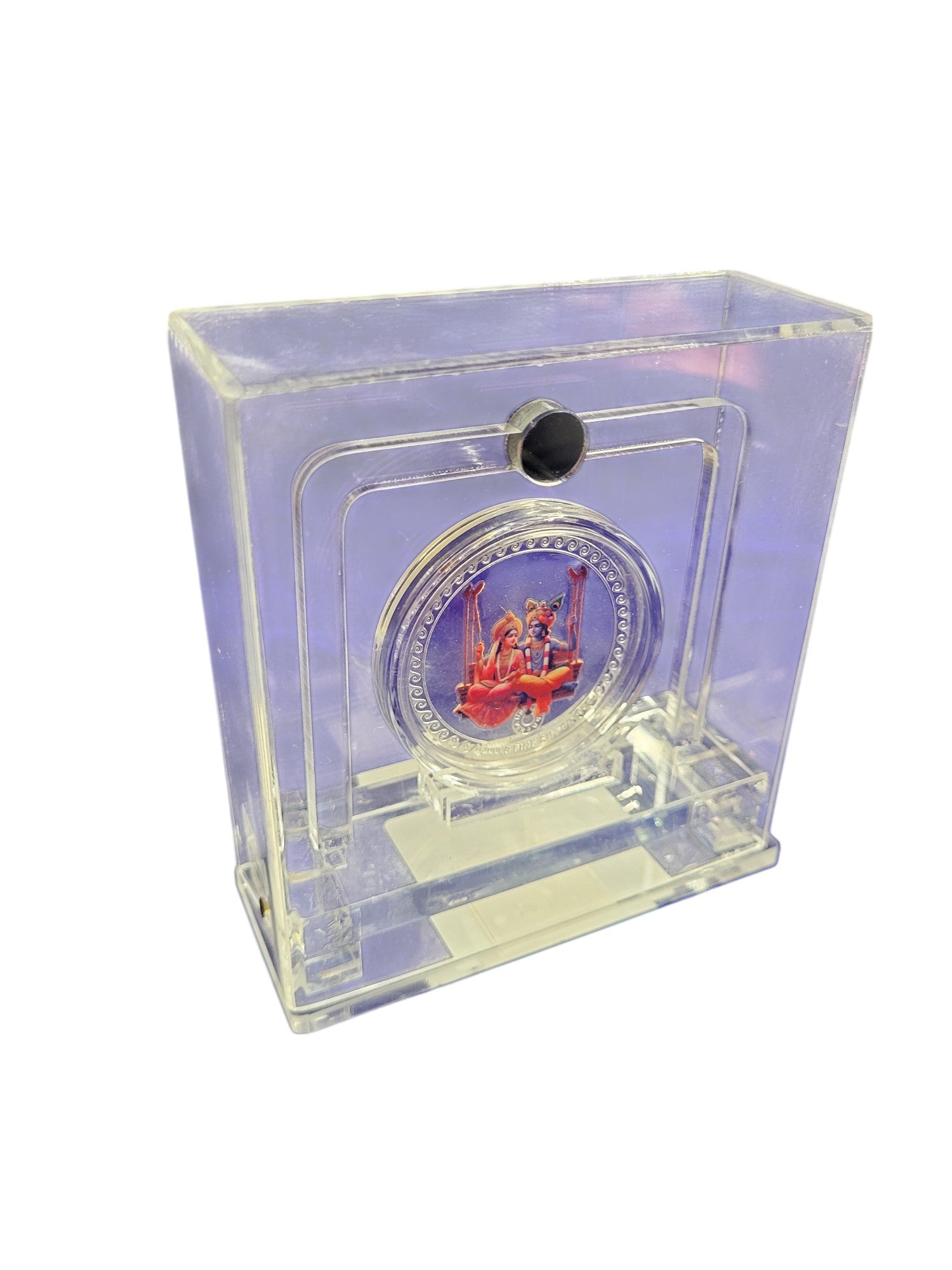 COLOUR COIN TROPHY SET IN ACRYLIC BOX RK