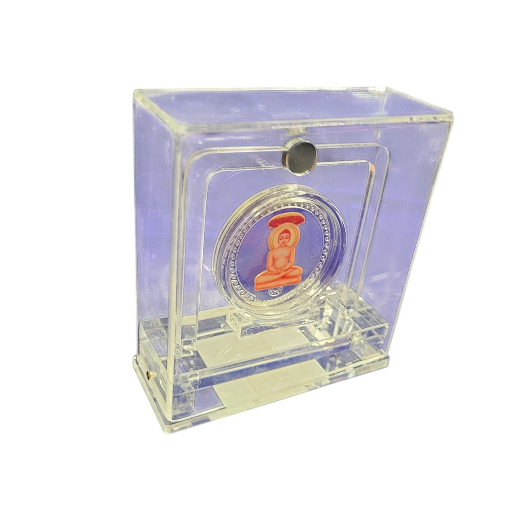 COLOUR COIN TROPHY SET IN ACRYLIC BOX MAHAVEER