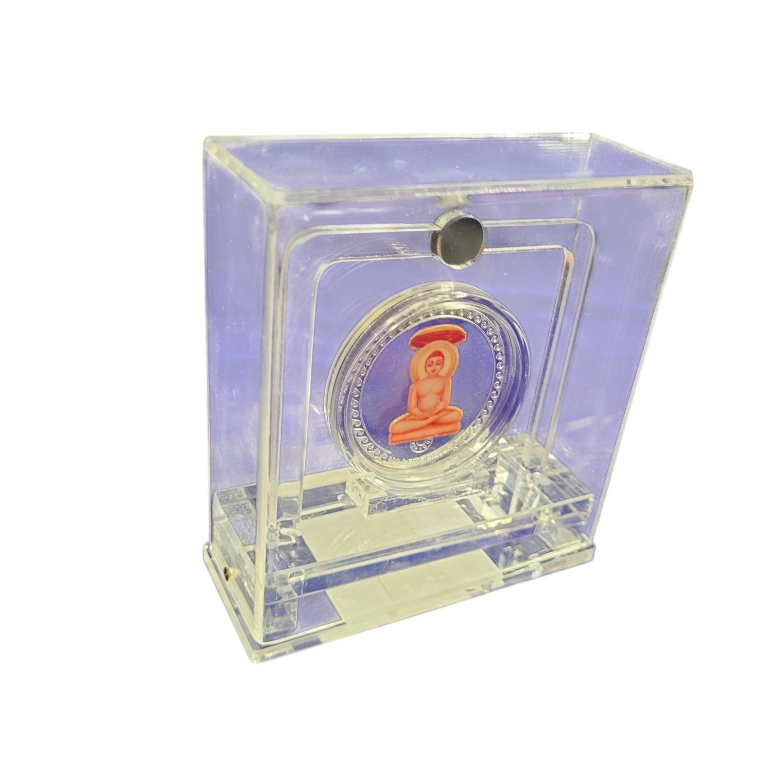 COLOUR COIN TROPHY SET IN ACRYLIC BOX MAHAVEER