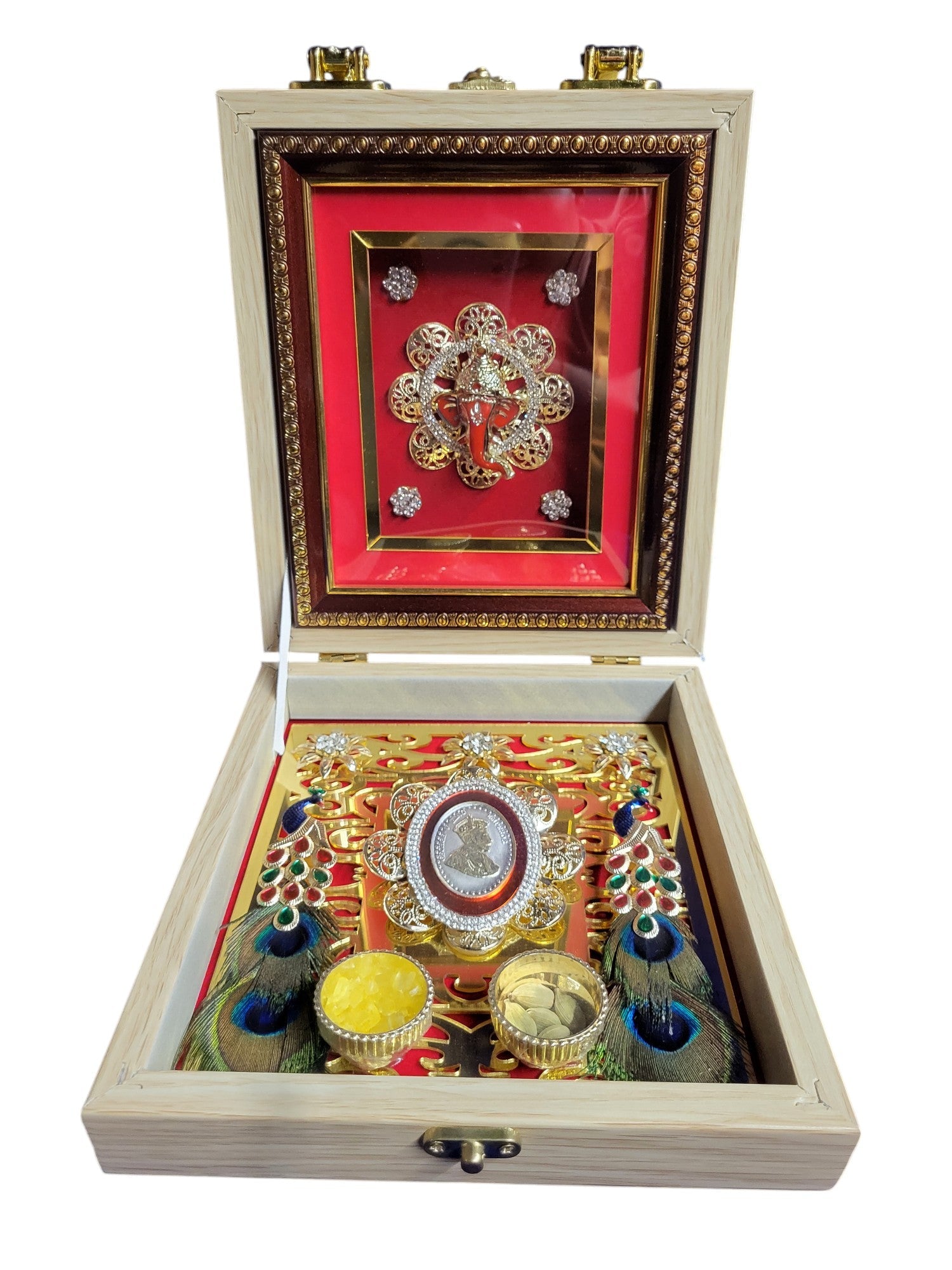 2.5GM KATORI ATECHI SET WITH GANESHA