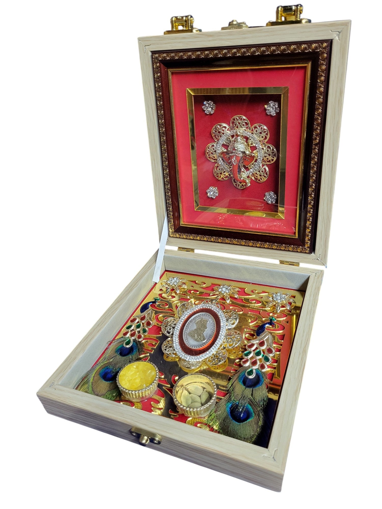 2.5GM KATORI ATECHI SET WITH GANESHA