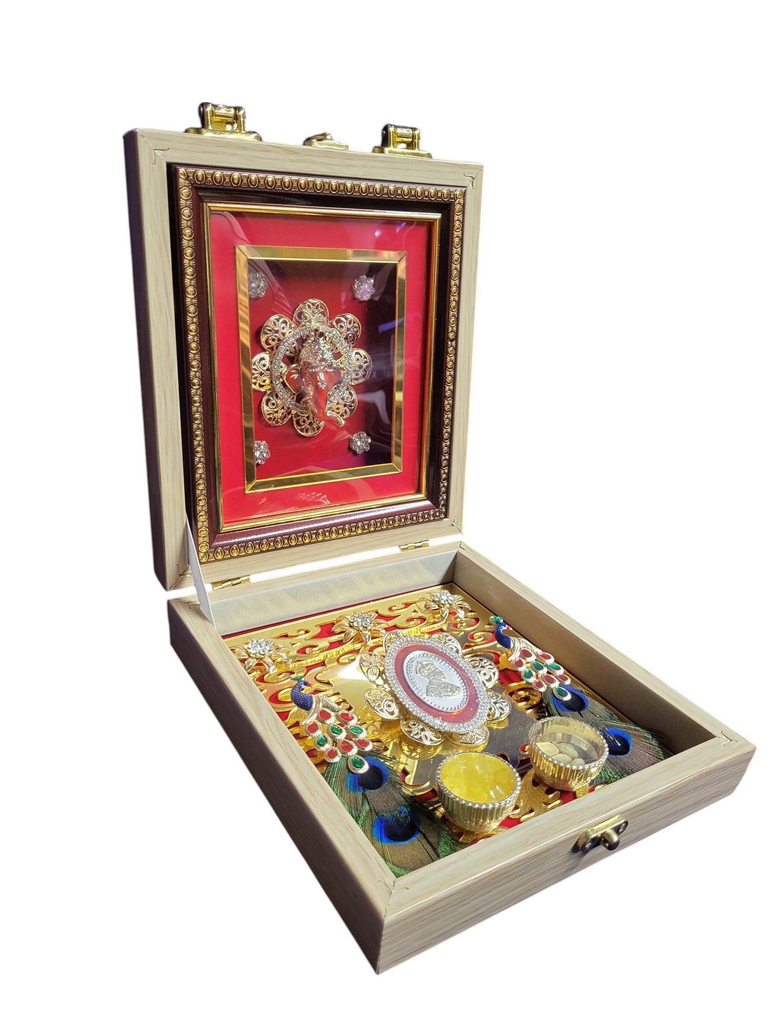 2.5GM KATORI ATECHI SET WITH GANESHA