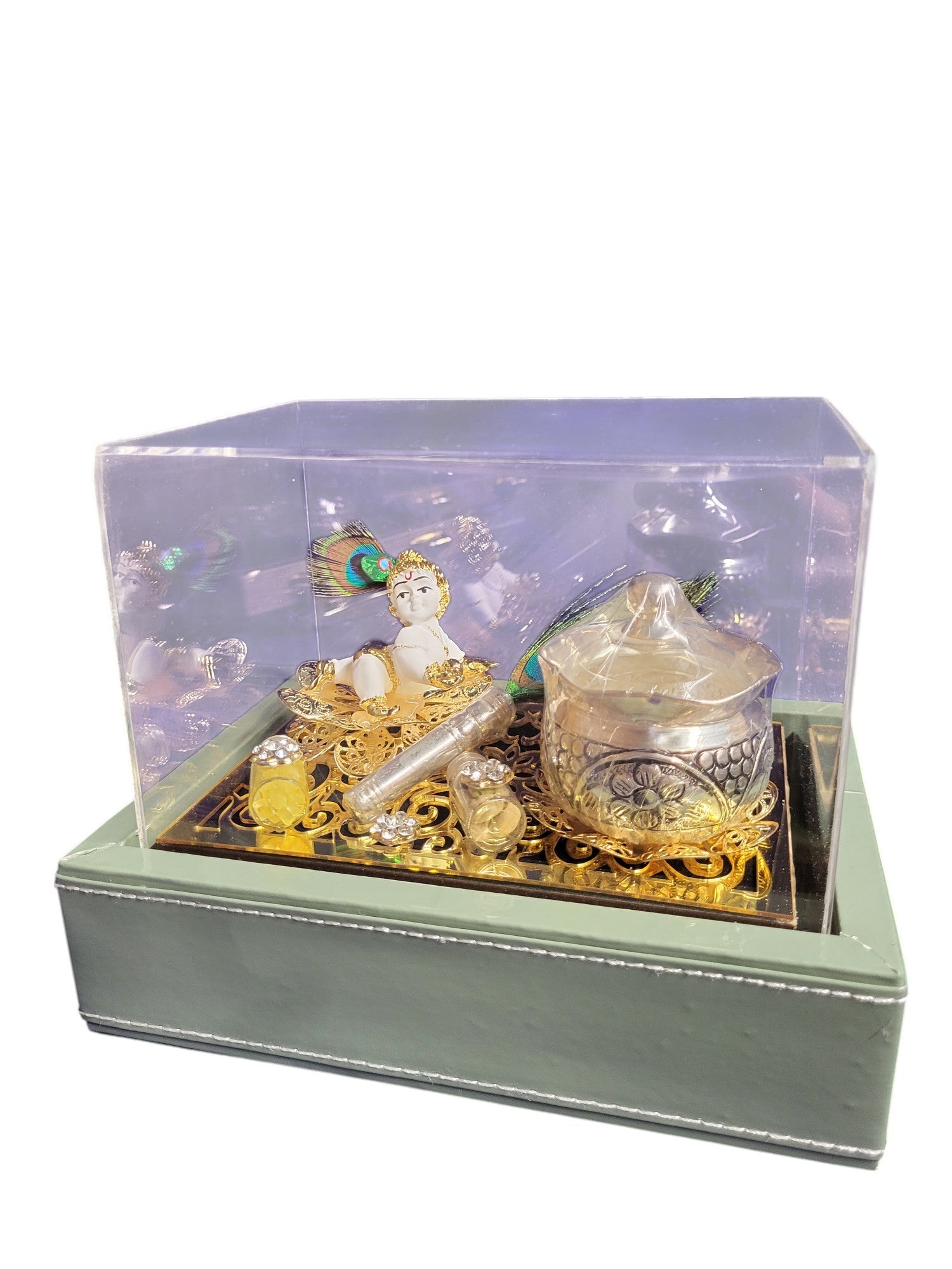 Laddu Gopal With Makhan Handi in New Box