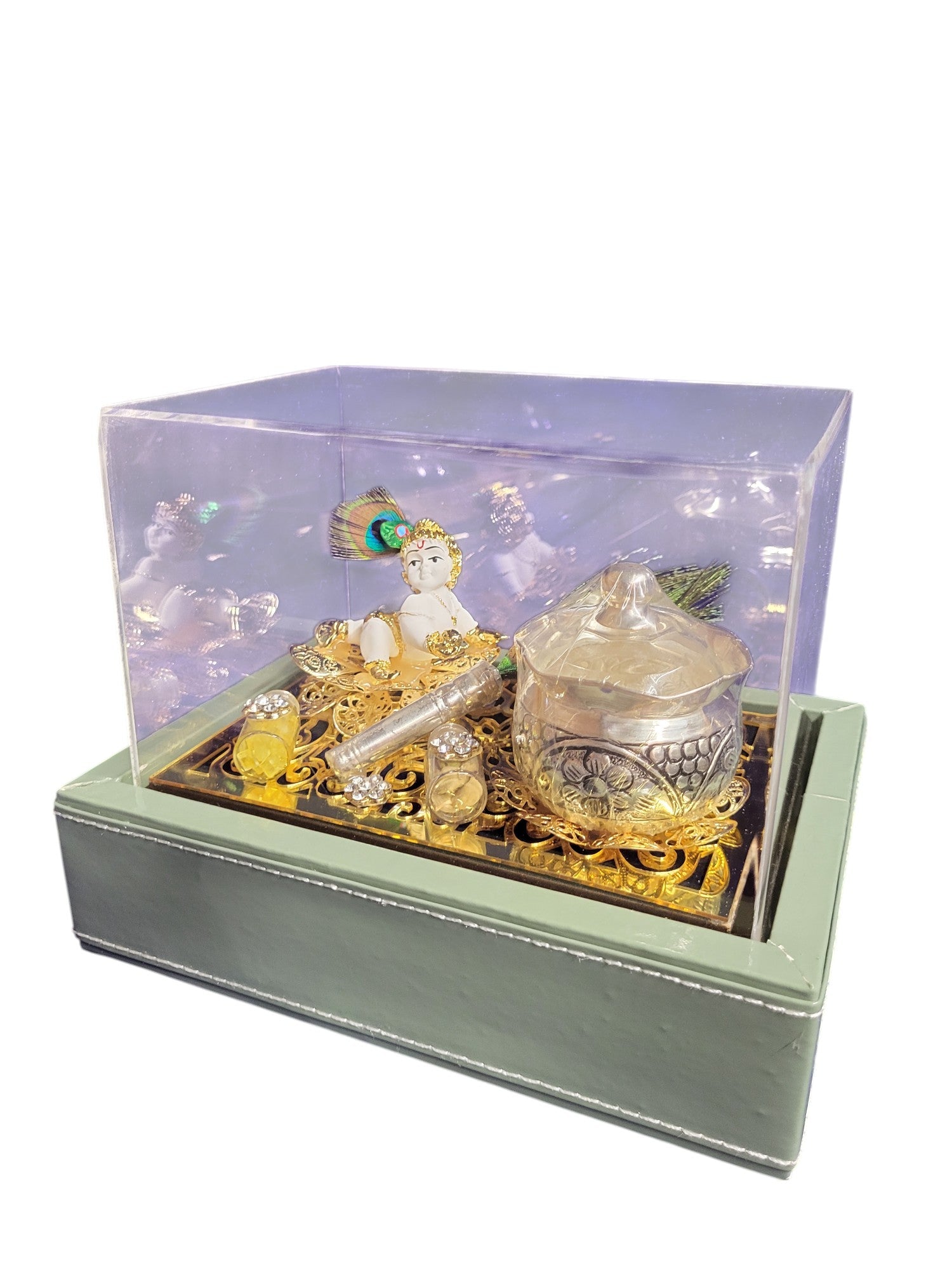 Laddu Gopal With Makhan Handi in New Box