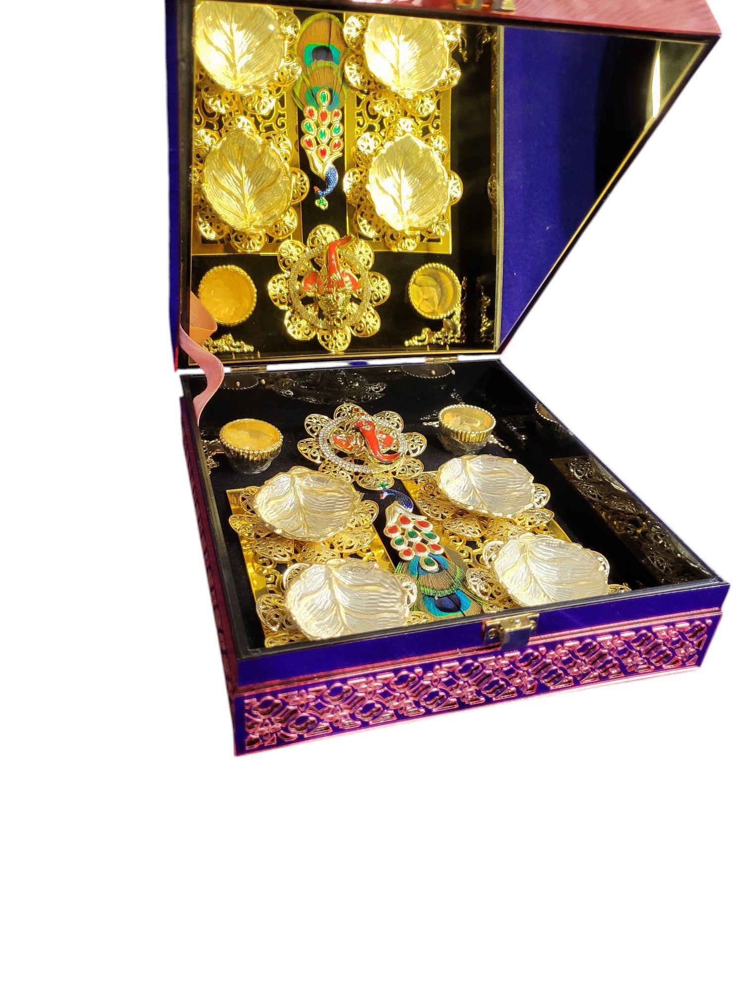 2 Bowl Set With GANESHJI in Premium Box