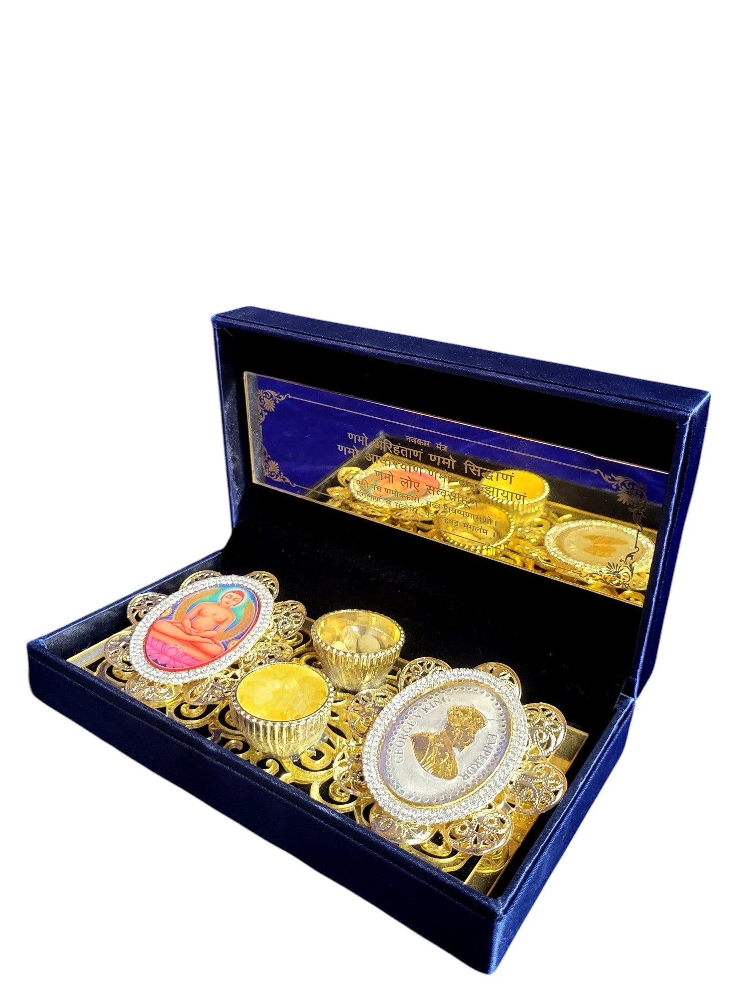 NAMOKAR MANTRA SET with Mahaveer Swami