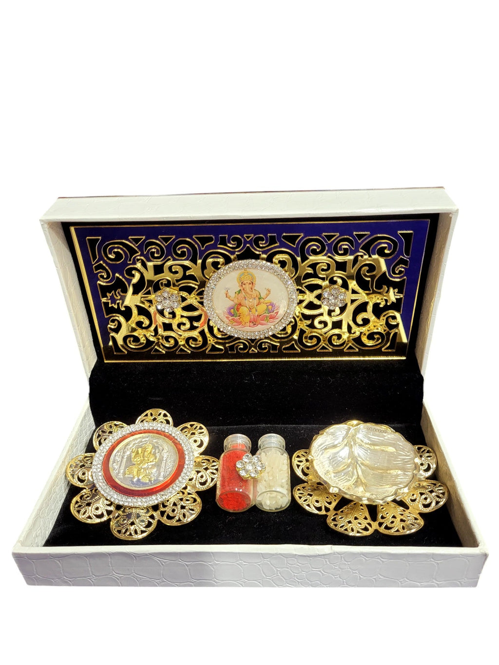 MEDIUM G/J BOWL WITH GANESHA COIN IN FUSION BOX