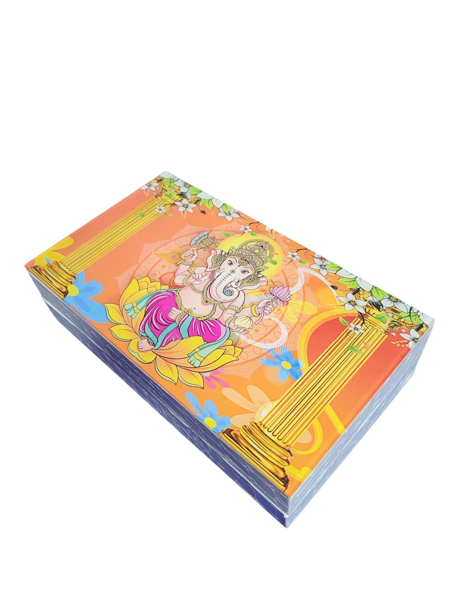 MEDIUM G/J BOWL WITH GANESHA COIN IN FUSION BOX