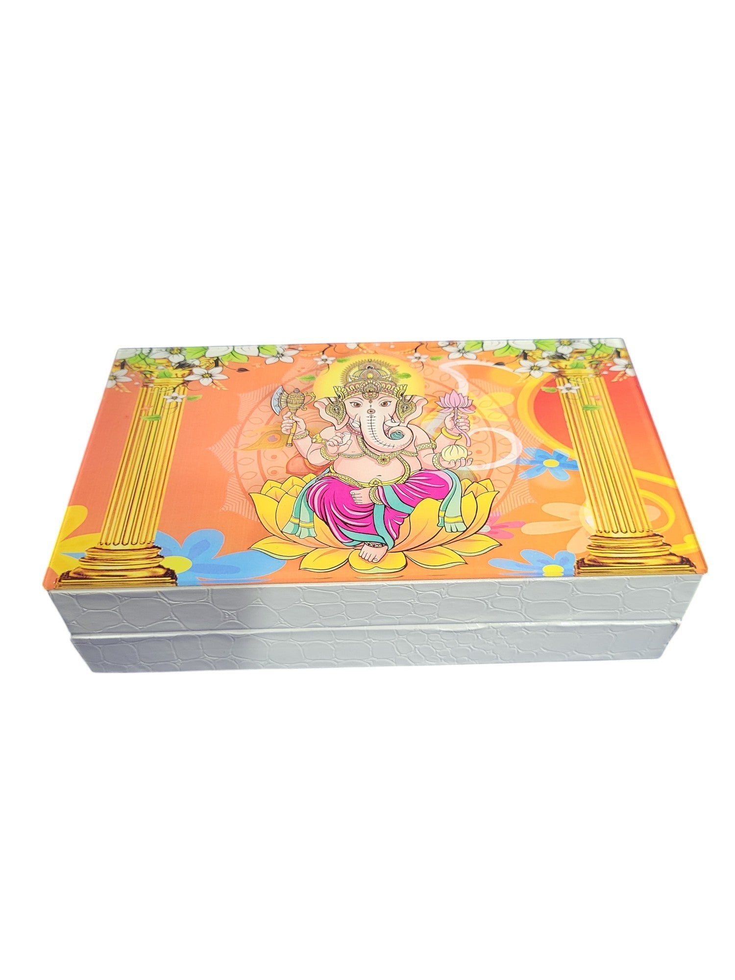MEDIUM G/J BOWL WITH GANESHA COIN IN FUSION BOX