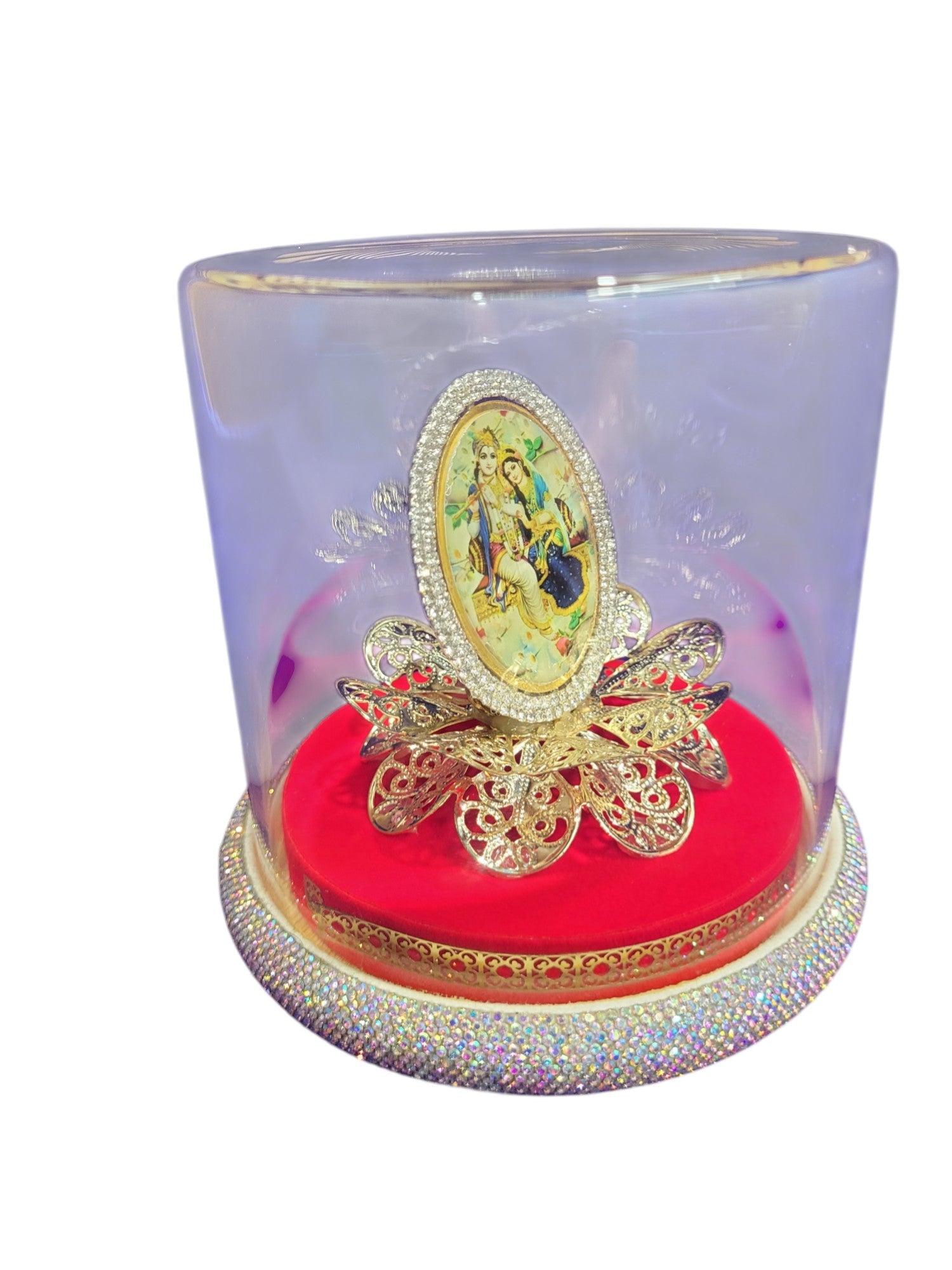 RADHA KRISHNA DAMRU COIN SET
