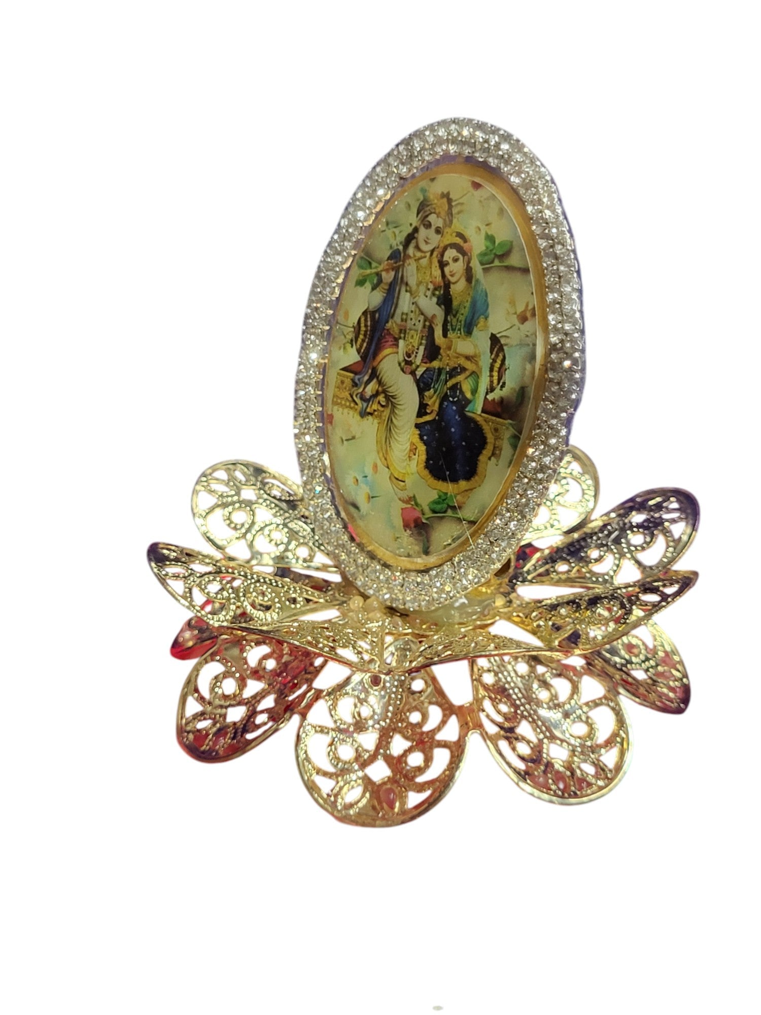RADHA KRISHNA DAMRU COIN SET