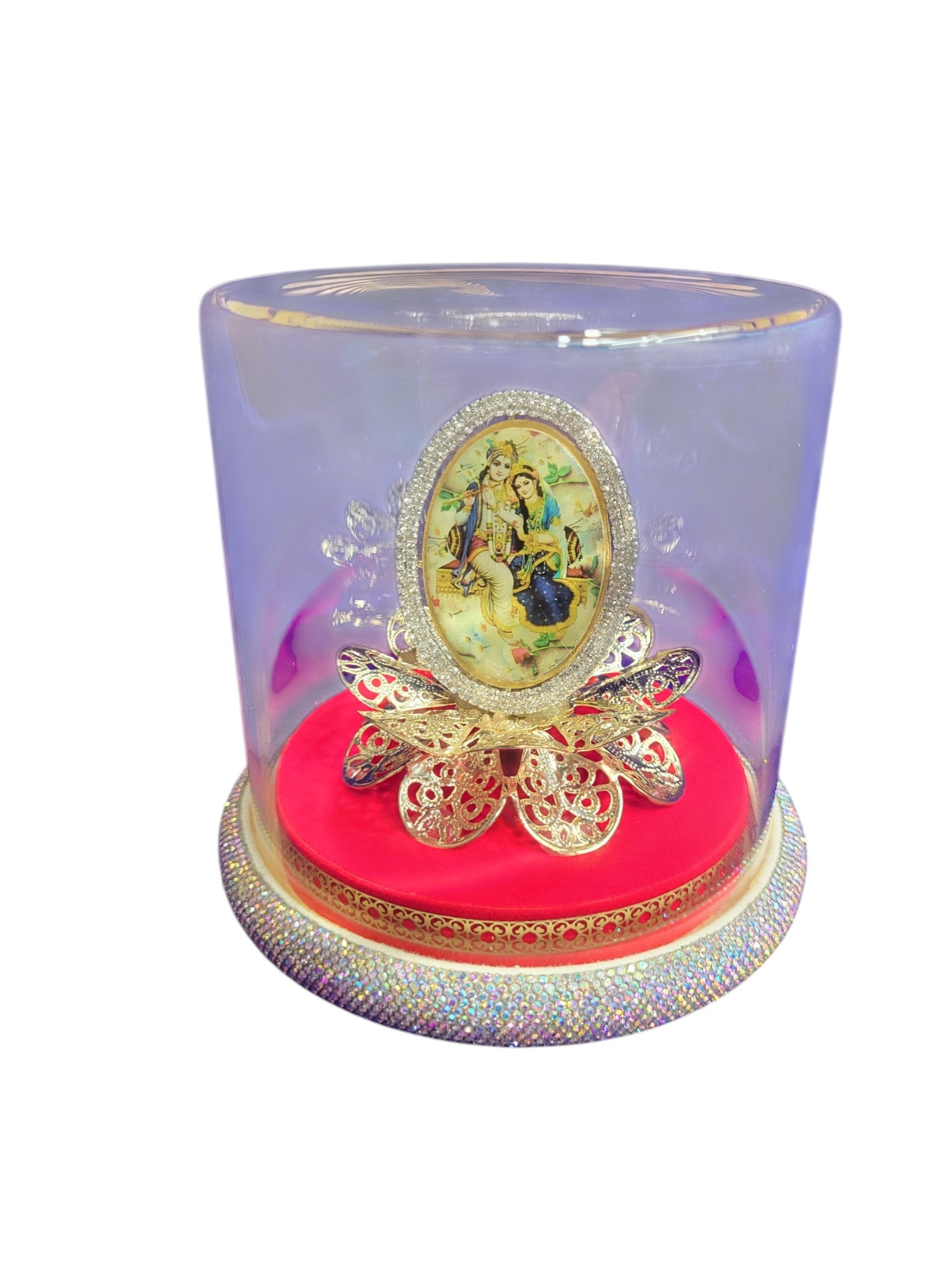 RADHA KRISHNA DAMRU COIN SET