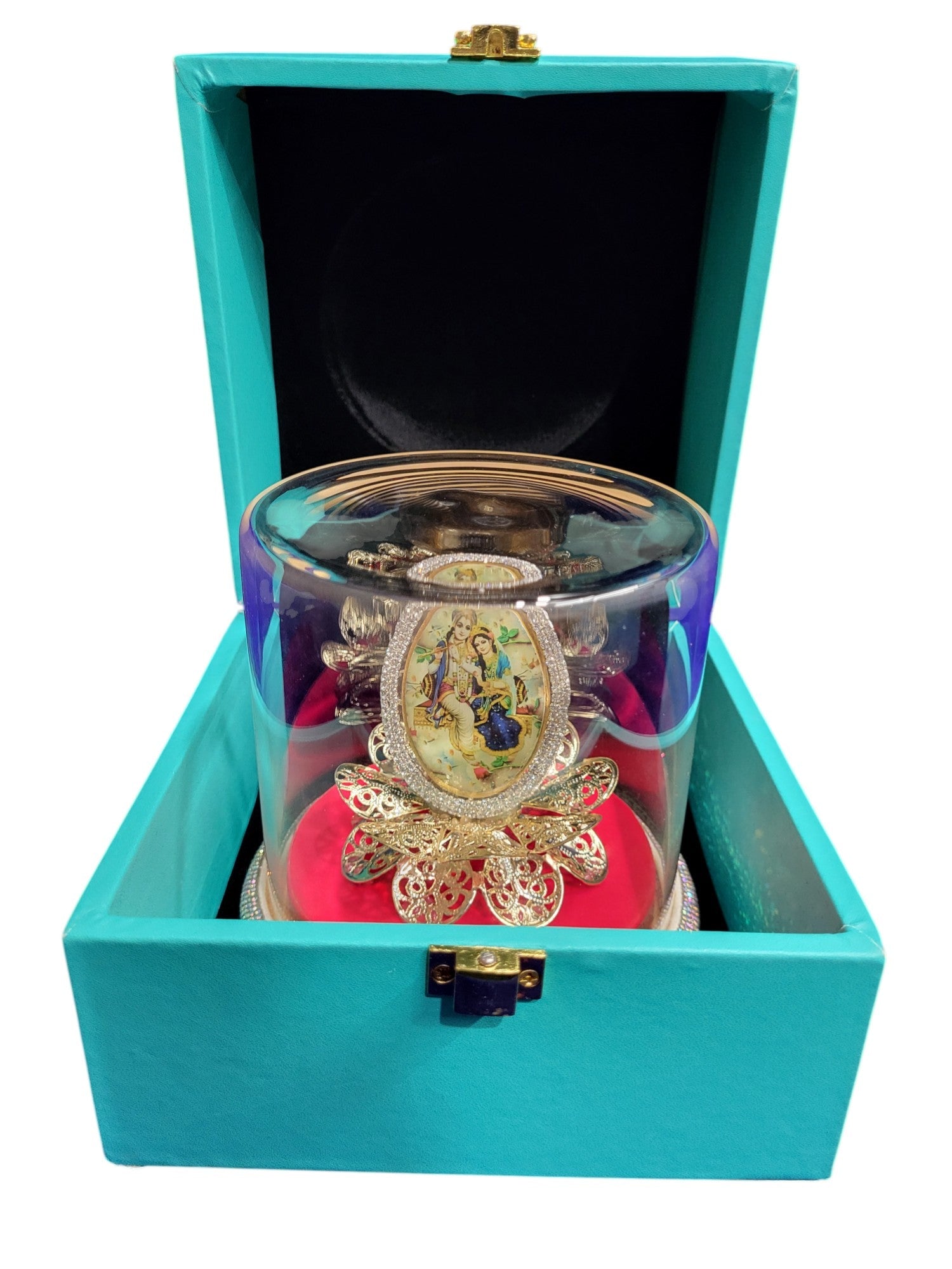 RADHA KRISHNA DAMRU COIN SET