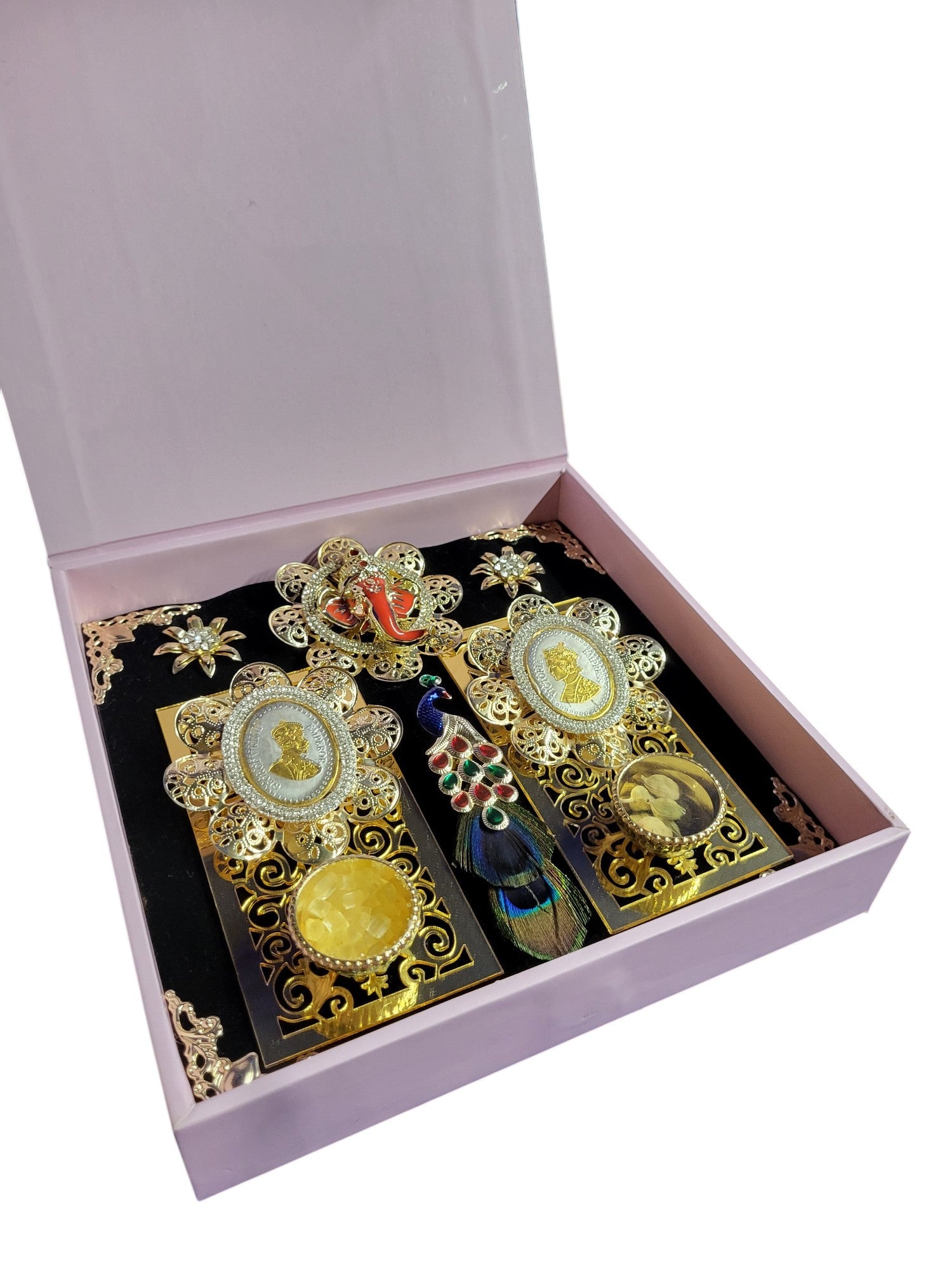 2 MINI COIN SET WITH GANESHJI IN PAPER BOX