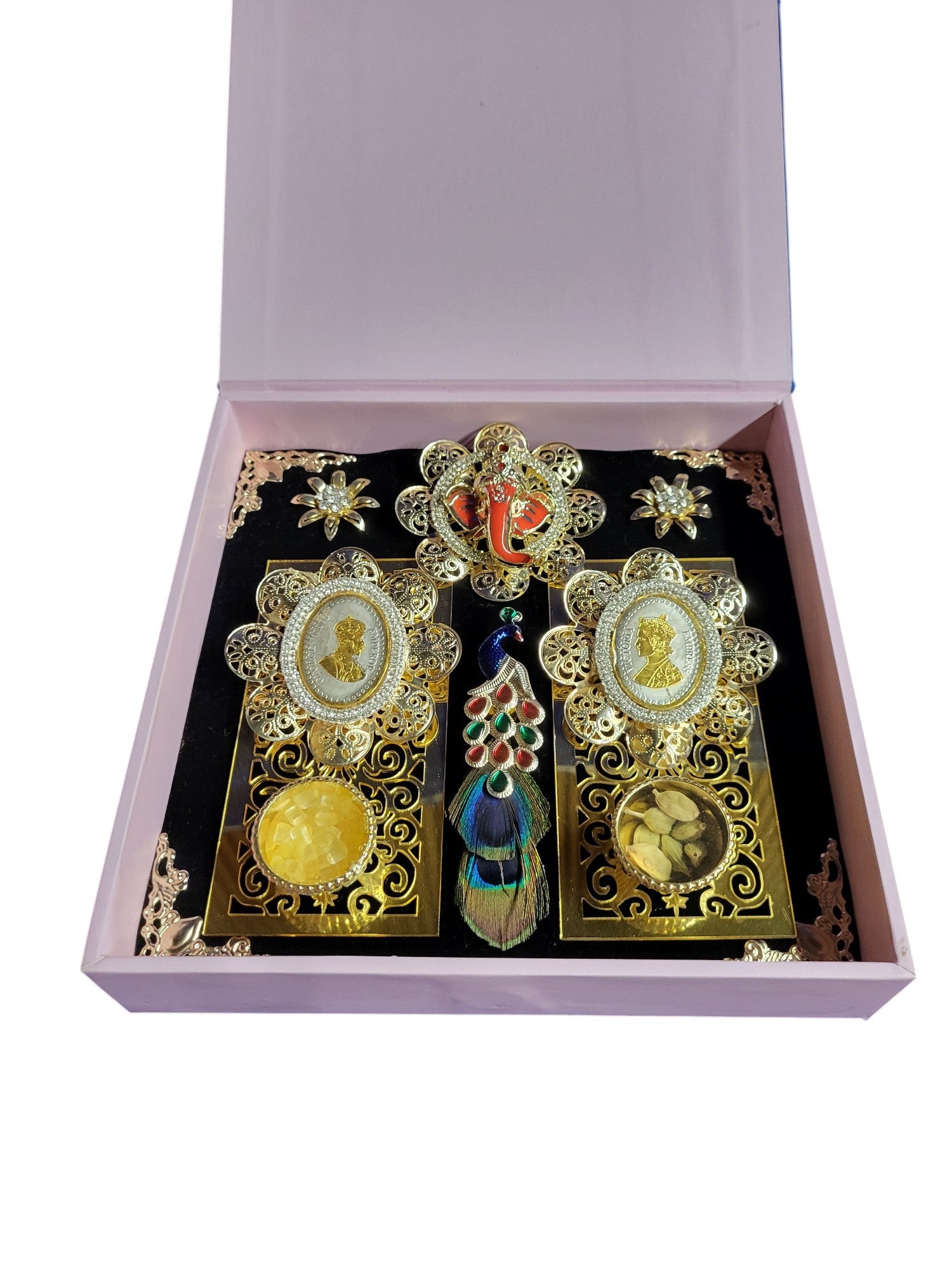 2 MINI COIN SET WITH GANESHJI IN PAPER BOX