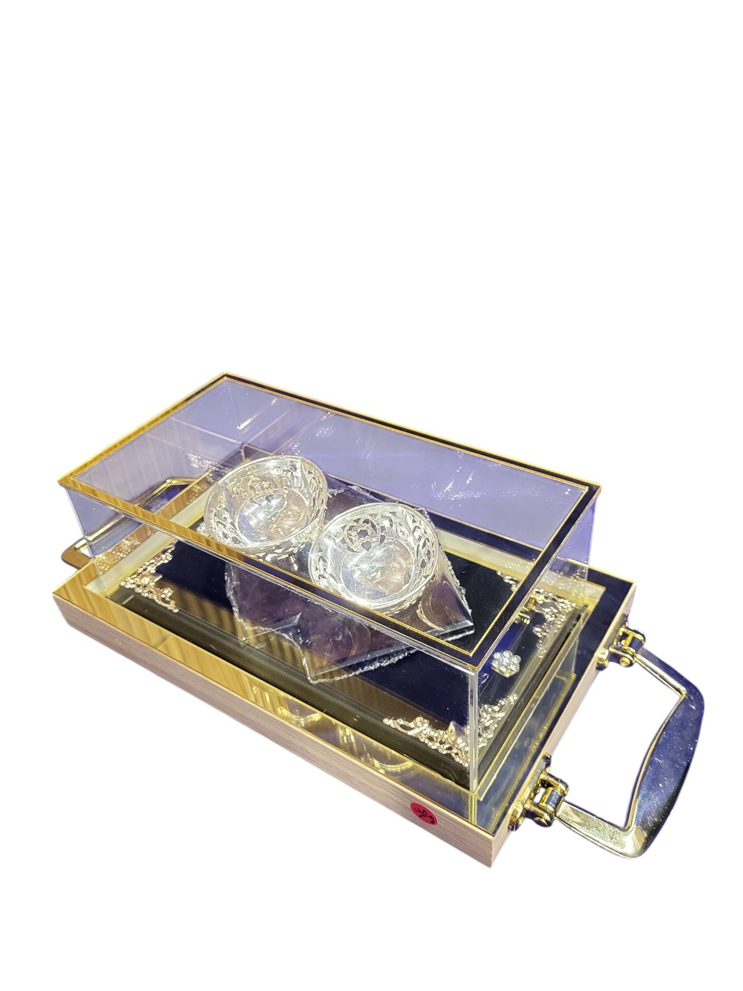 2 JALI CUTTING FRUIT BOWL SET