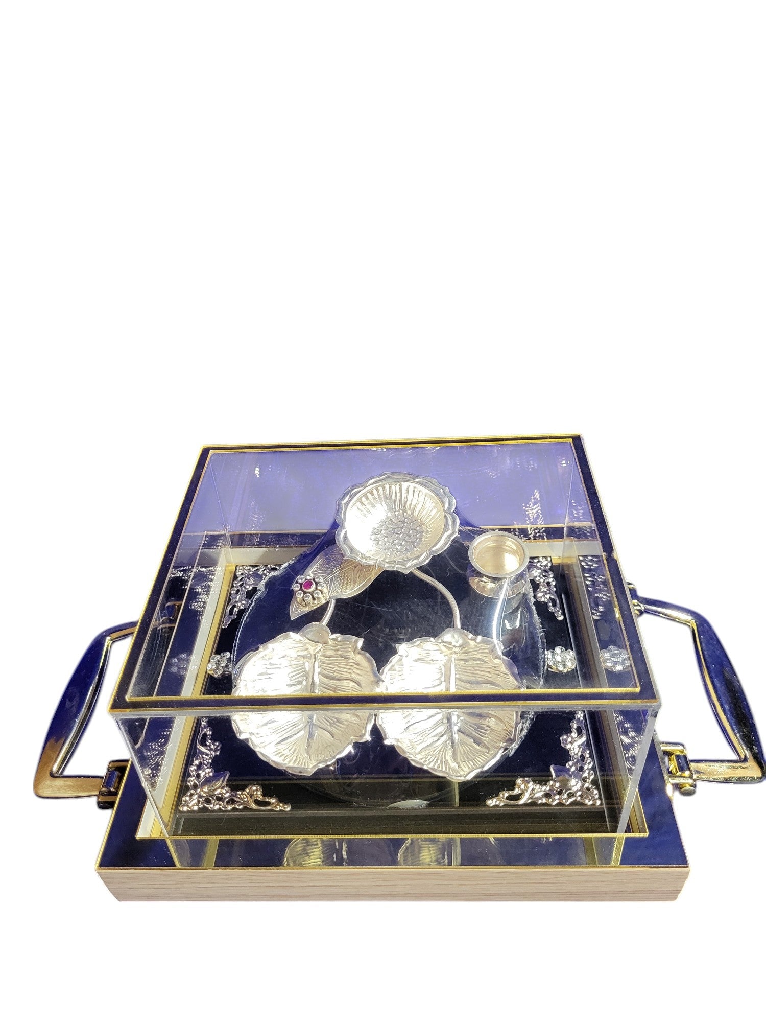 2 KATORI WITH TILAK SET"
