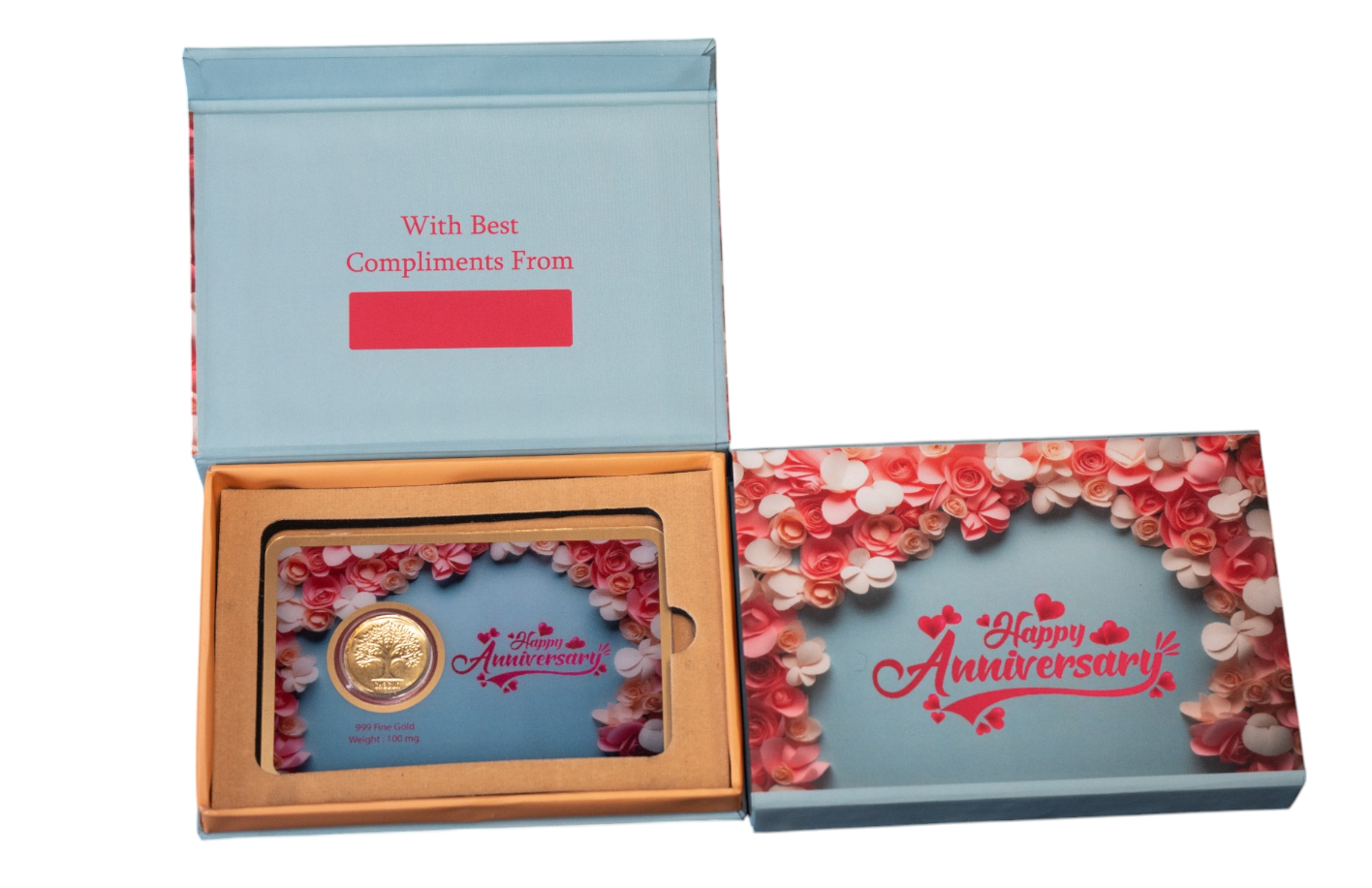 GOLD COIN HAPPY ANNIVERSARY - SKYBLUE/PINK FL 100MG WITH BOX