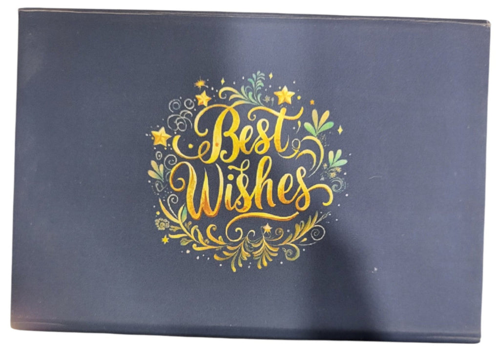 GOLD COIN BEST WISHES - NAVY BLUE 100MG WITH BOX