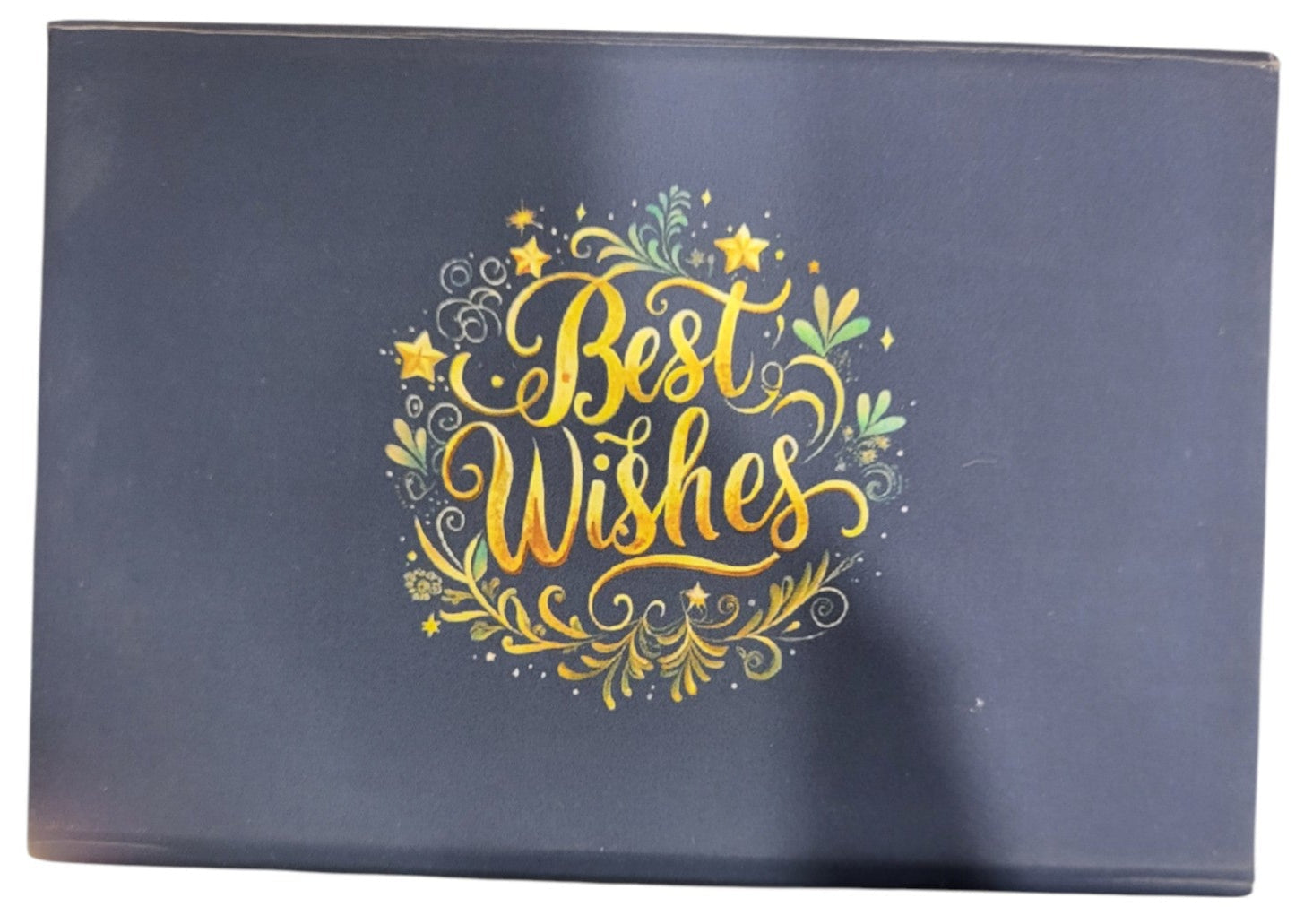 GOLD COIN BEST WISHES - NAVY BLUE 100MG WITH BOX