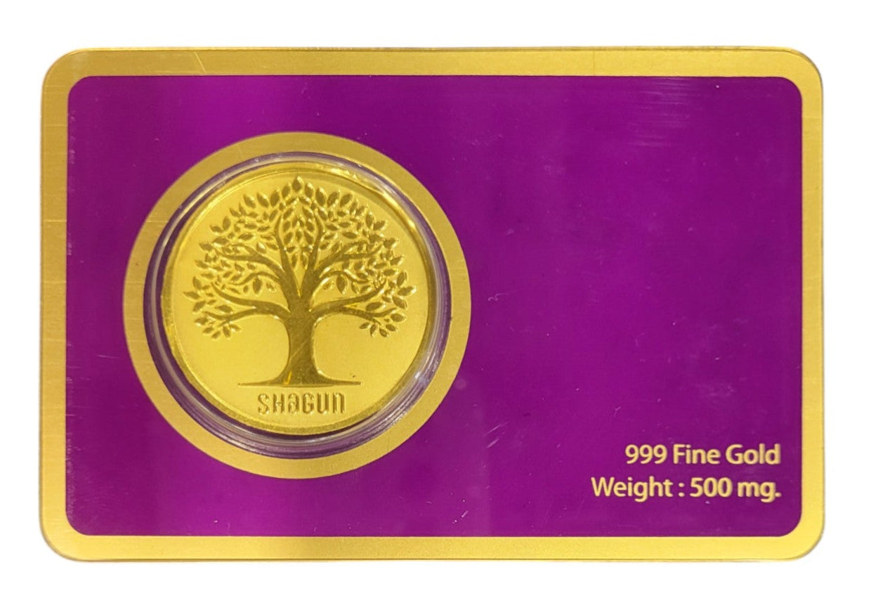 GOLD COIN PLAIN TREE - WINE 500MG  WITH BOX