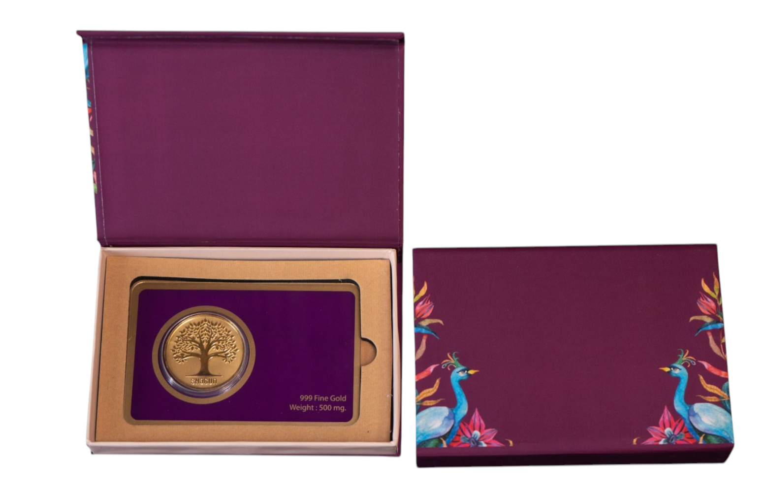 GOLD COIN PLAIN TREE - WINE 500MG  WITH BOX