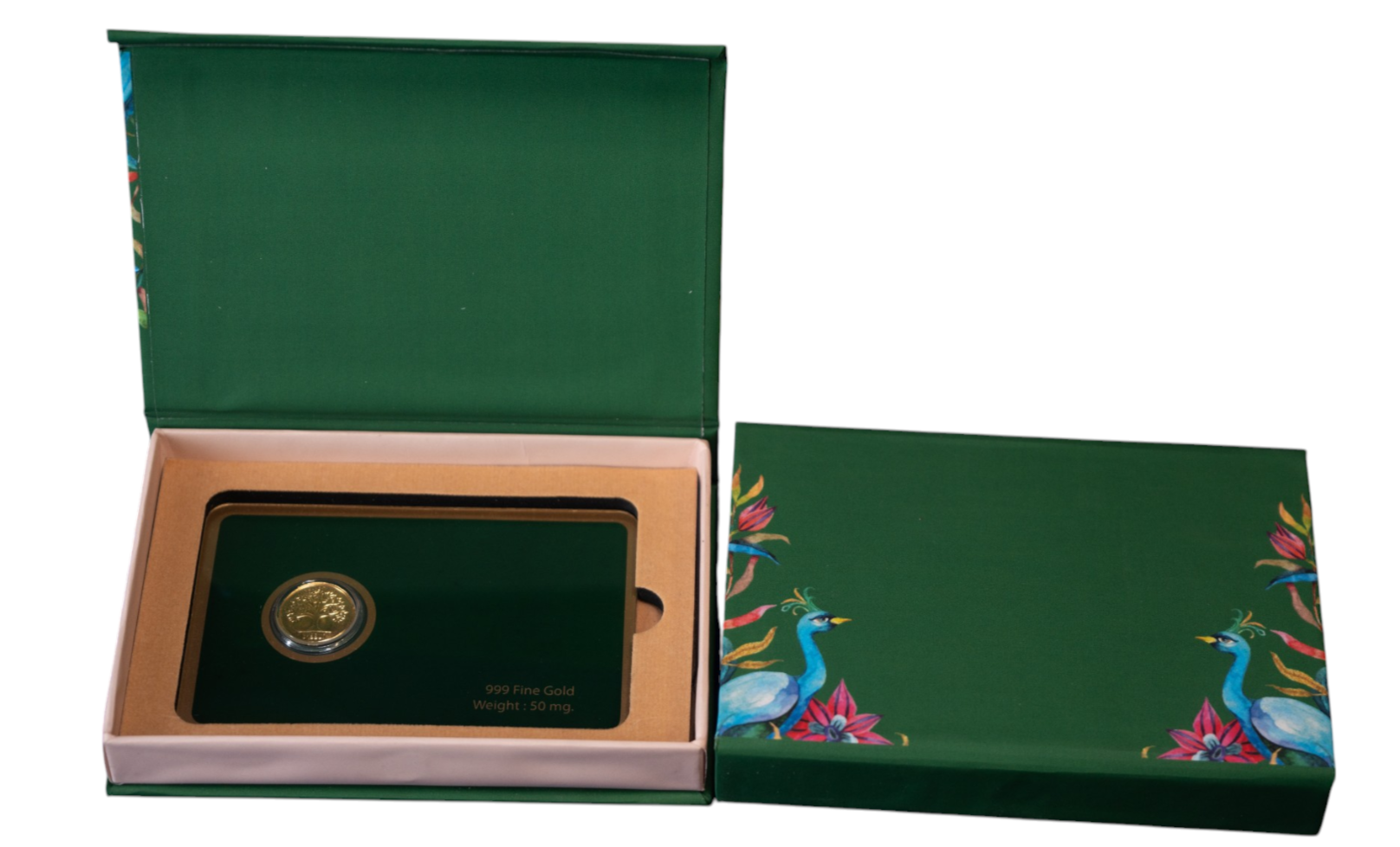 GOLD COIN PLAIN TREE - GREEN 50MG WITH BOX
