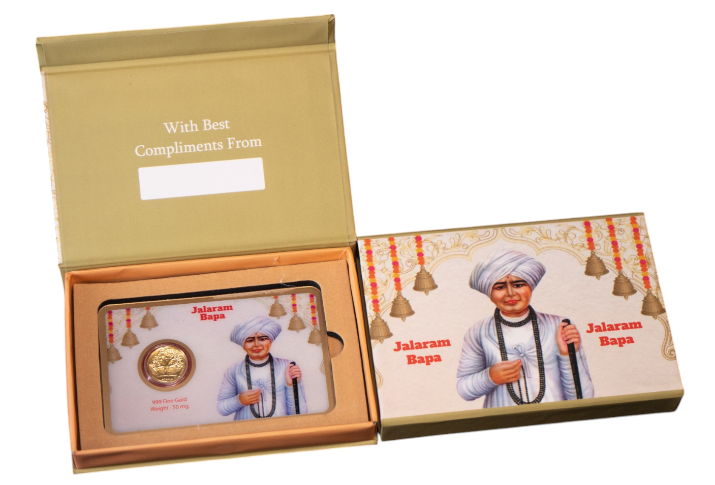 GOLD COIN JALARAM-WHITE/RED 50MG WITH BOX