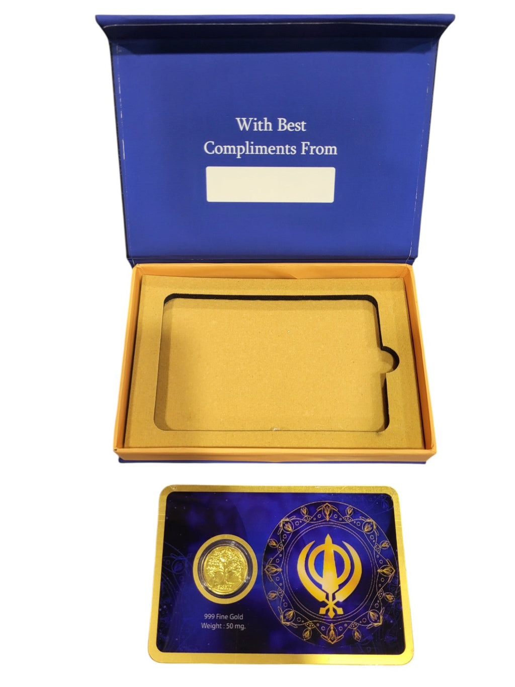 GOLD COIN KHANDA-BLUE 50MG WITH BOX