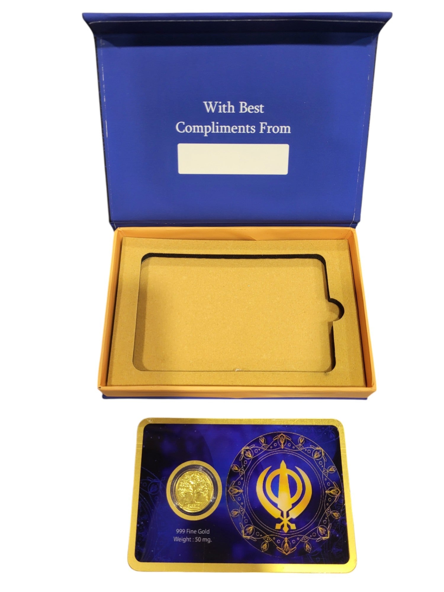 GOLD COIN KHANDA-BLUE 50MG WITH BOX