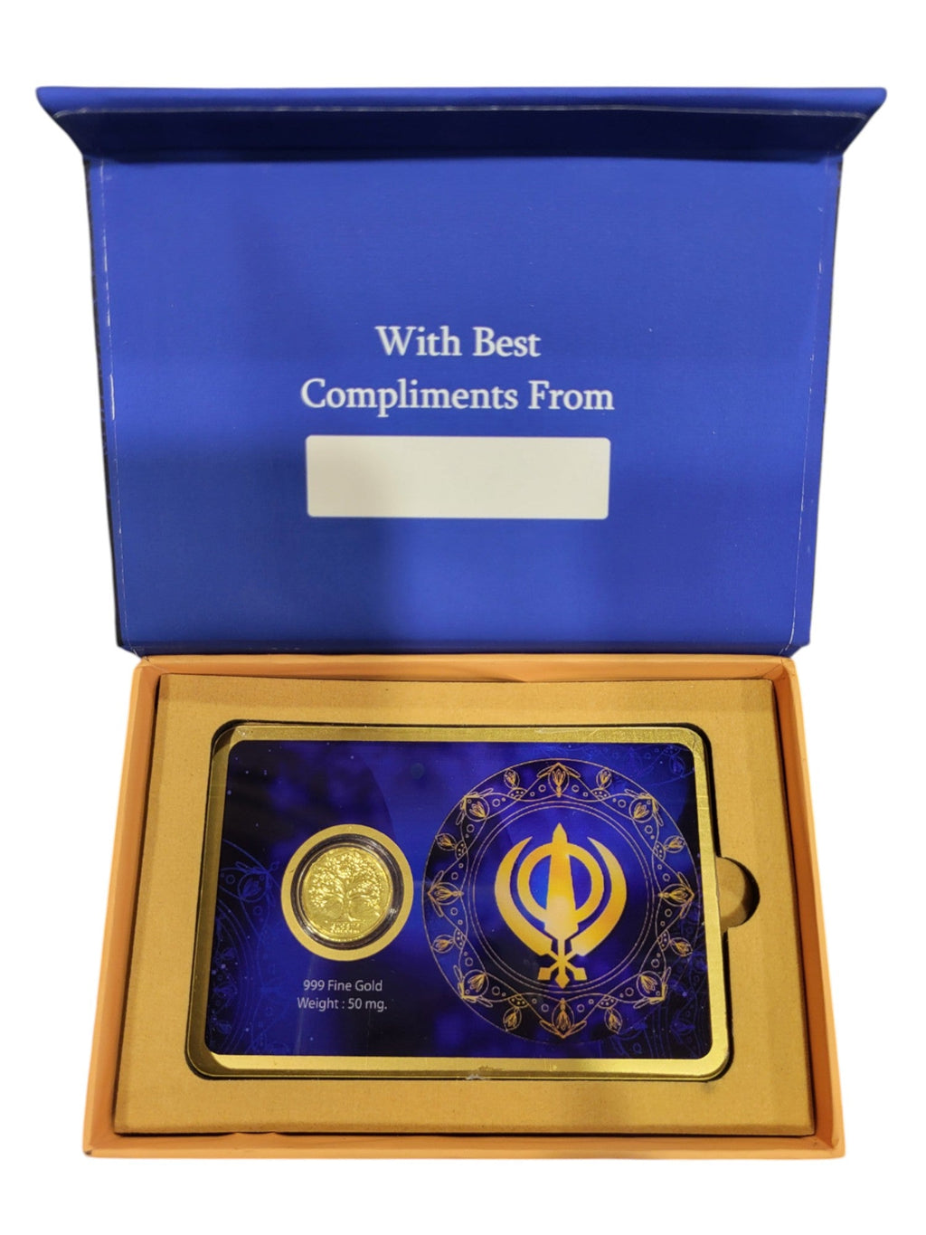 GOLD COIN KHANDA-BLUE 50MG WITH BOX