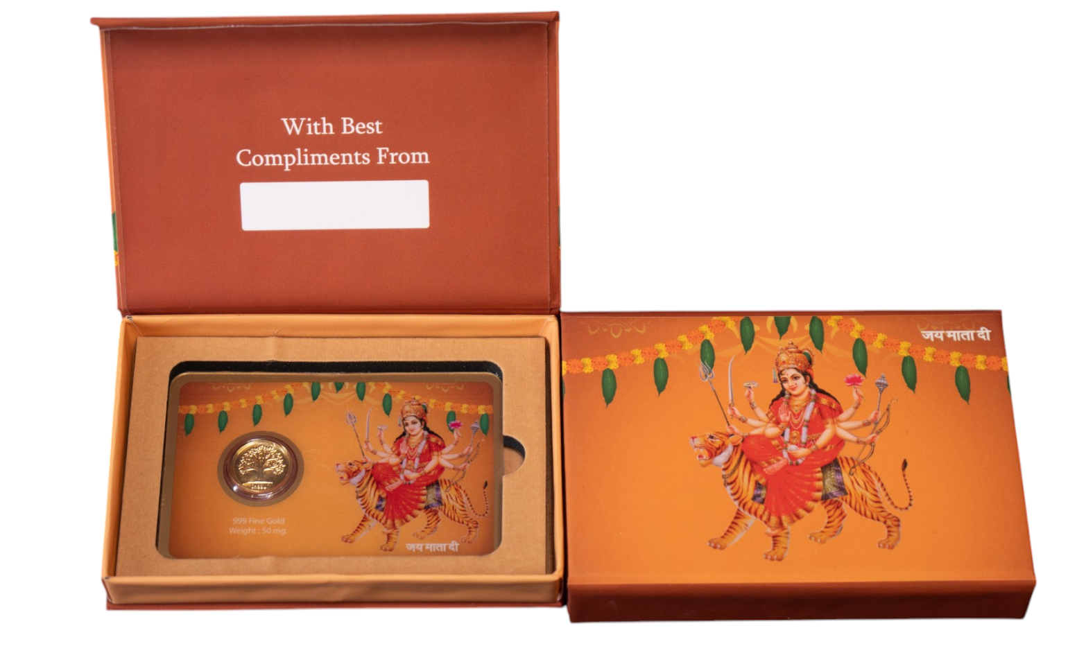 GOLD COIN VAISHANODEVI-BROWN 50MG WITH BOX