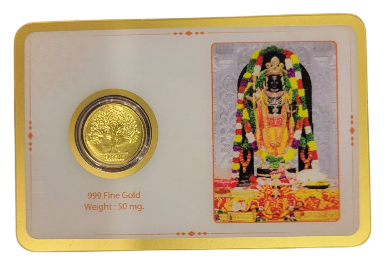 GOLD COIN RAMLALA-BRICK/WHITE 50MG WITH BOX