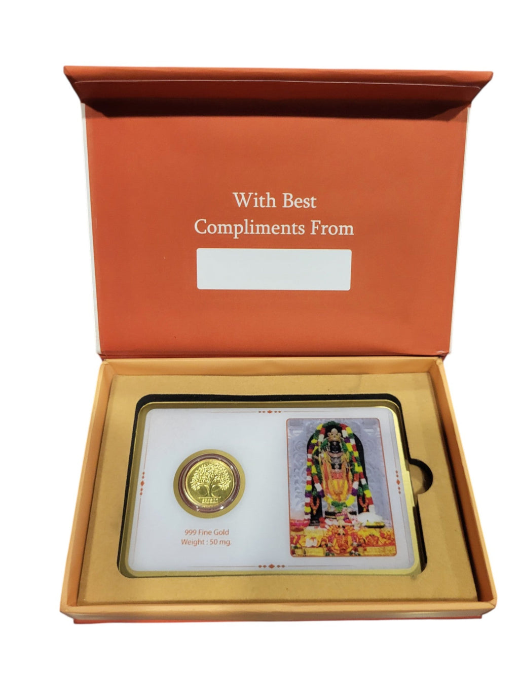 GOLD COIN RAMLALA-BRICK/WHITE 50MG WITH BOX