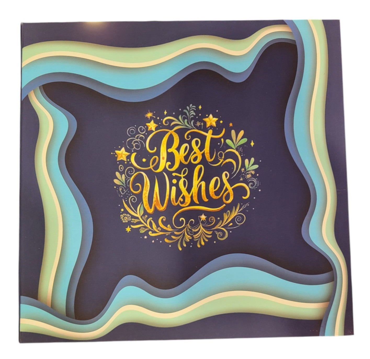 BEST WISHES FOLDER WITH SILVER COIN BEST WISHES - BLUE 10 GM (BWX8 + RSX1)