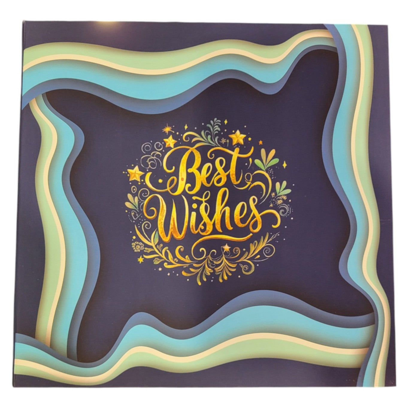 BEST WISHES FOLDER WITH SILVER COIN BEST WISHES - GREEN 10 GM (BWX8 + RSX1)