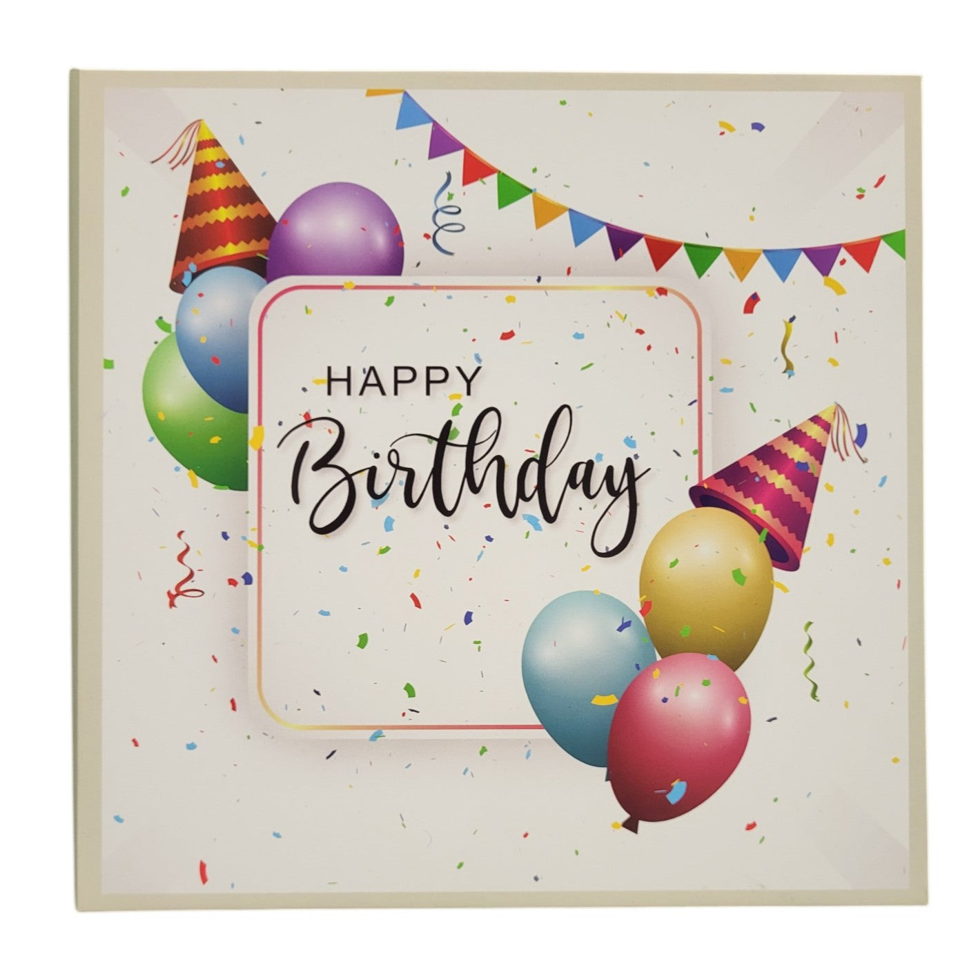 FOLDER HAPPY BIRTHDAY - WH/GREEN WITH SILVER COIN HAPPY BIRTHDAY - BLUE 10 GM (HBX8 + RSX1)