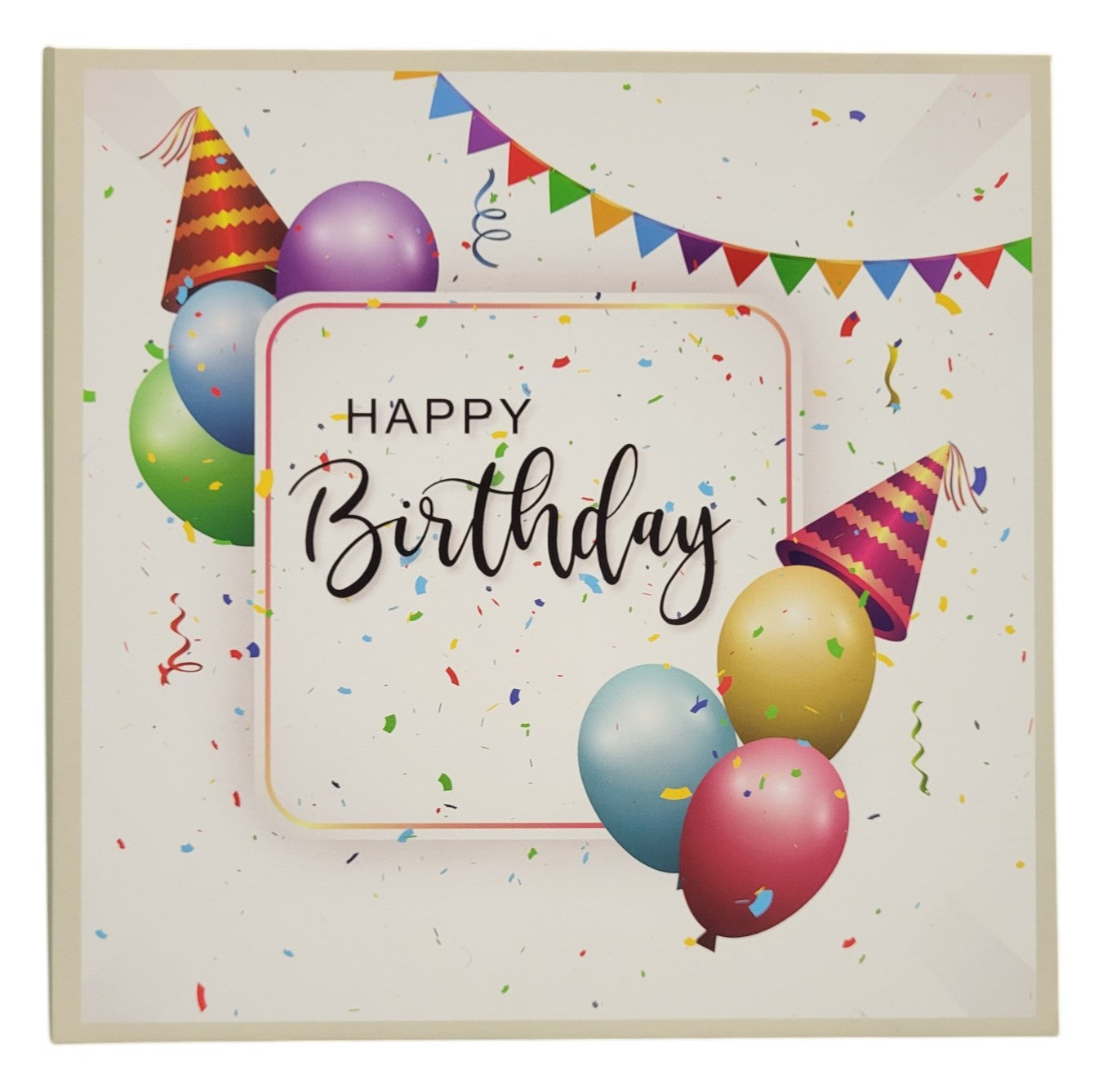 FOLDER HAPPY BIRTHDAY - WH/GREEN WITH SILVER COIN HAPPY BIRTHDAY - PINK 10 GM (HBX8 + RSX1)