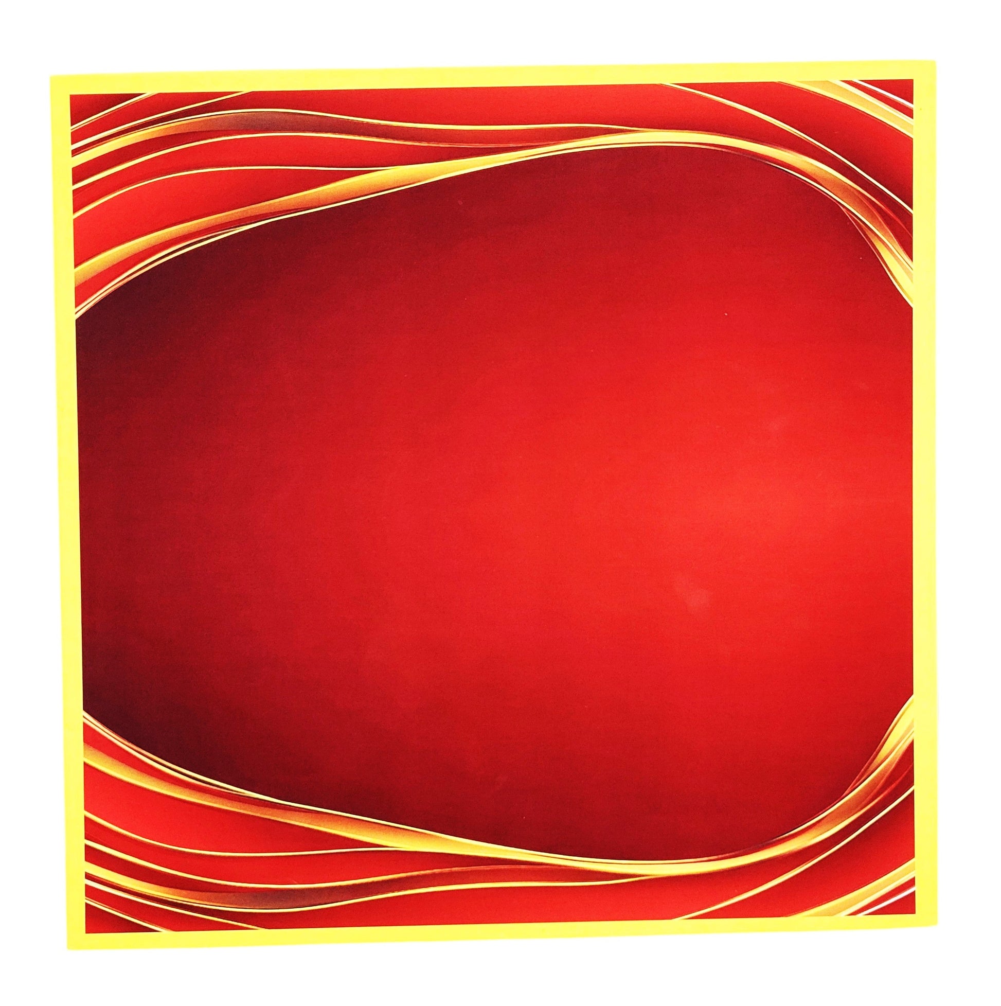 FOLDER PLAIN - MAROON WITH SILVER COIN BEST WISHES - RED 10 GM (BWX8 + RSX1)