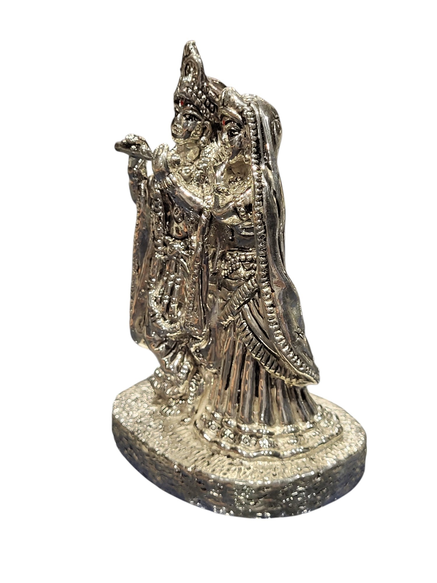 RADHA KRISHNA SILVER BASE 60